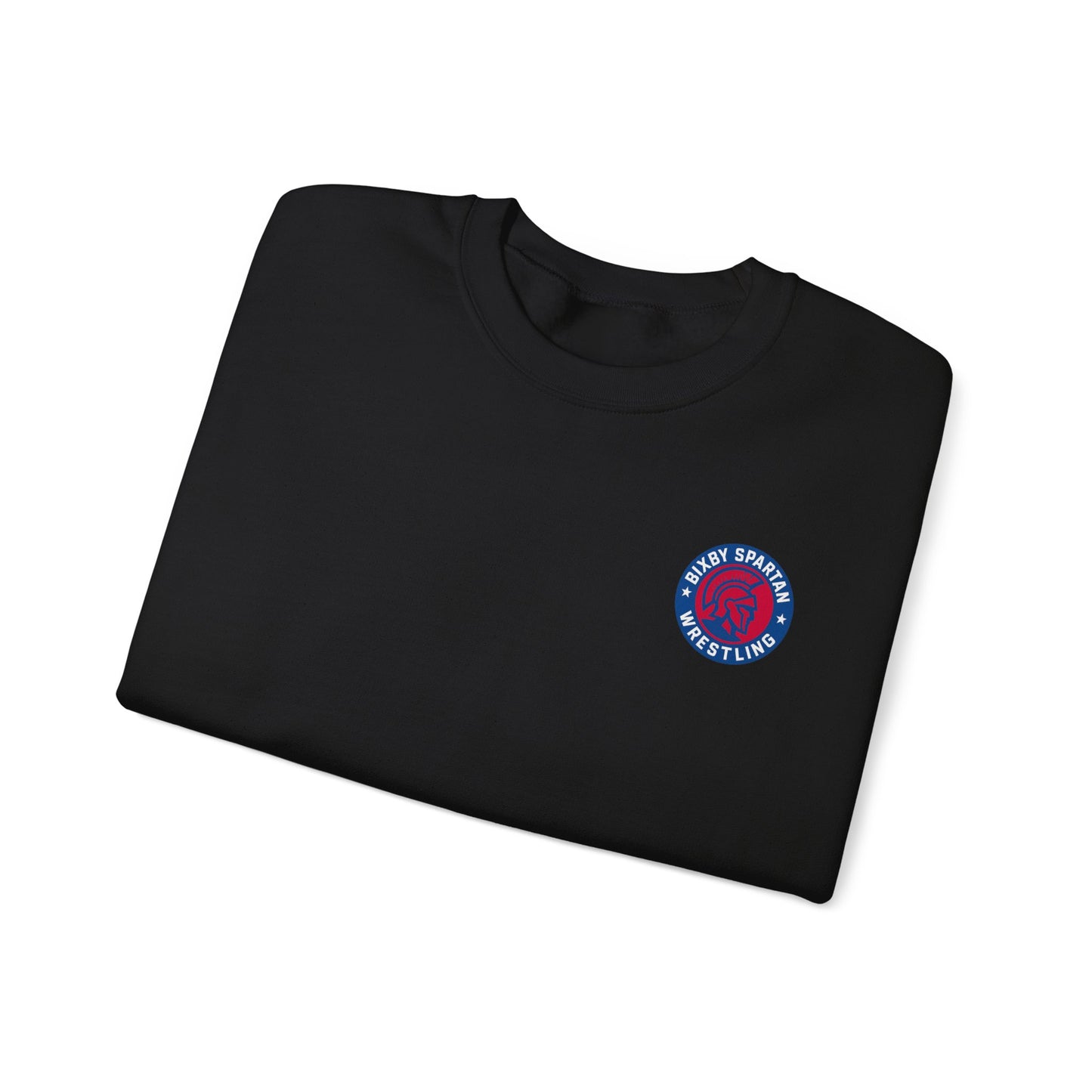Bixby Spartan Wrestling Gildan Sweatshirt