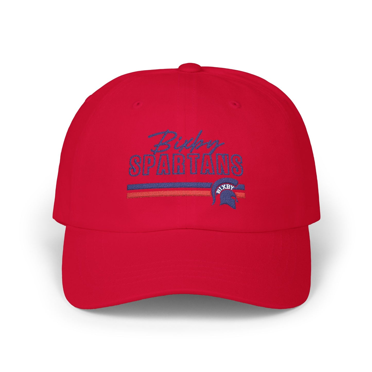 Bixby Spartans Embroidered Classic Ballcap
