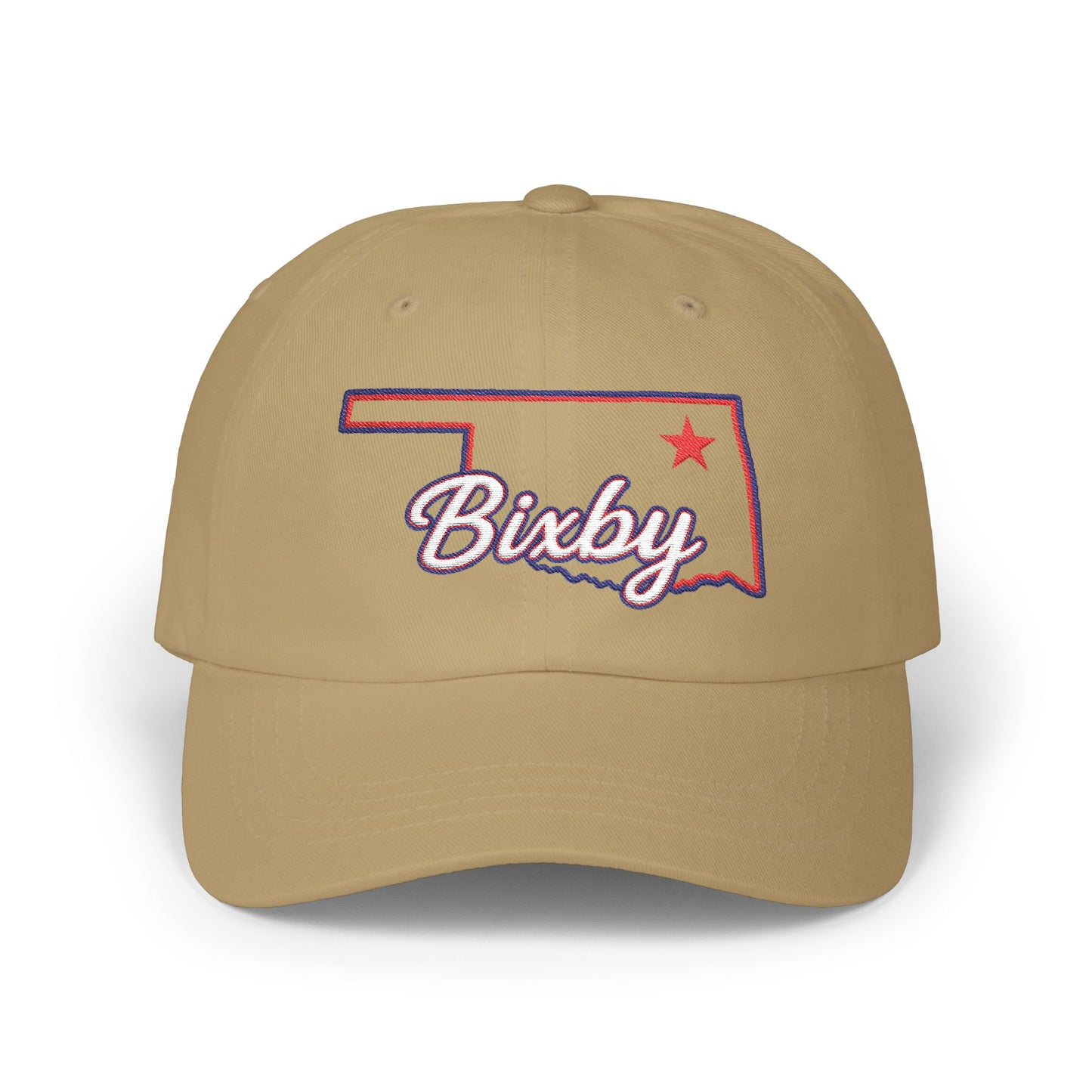 Bixby Oklahoma Embroidered Camouflage Ballcap