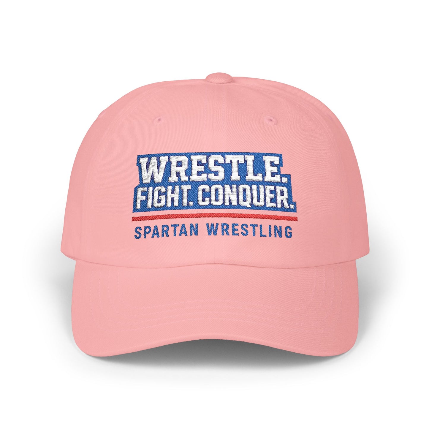 Spartan Wrestle. Fight. Conquer Classic Ballcap