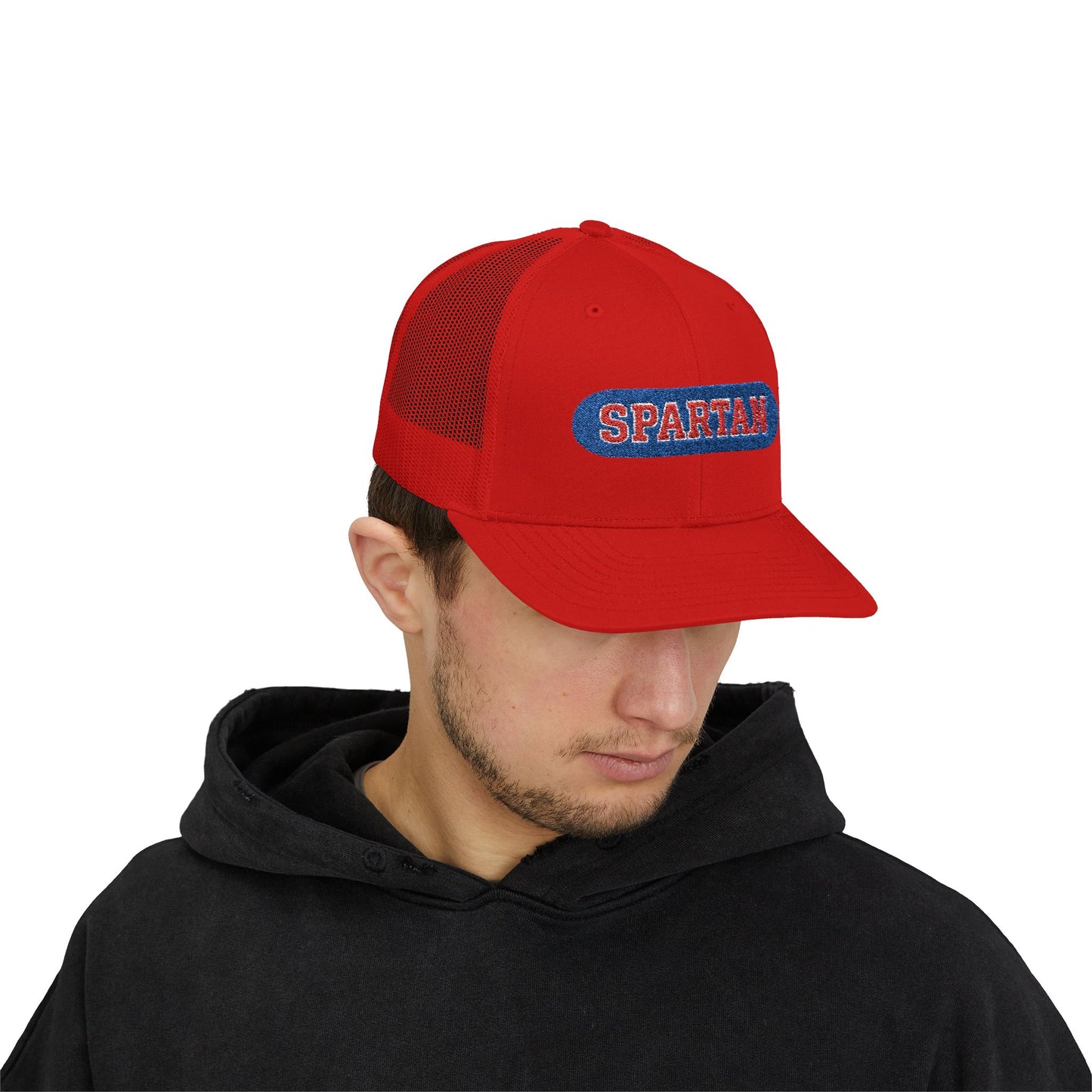 Spartan Bold Embroidered Trucker Snapback