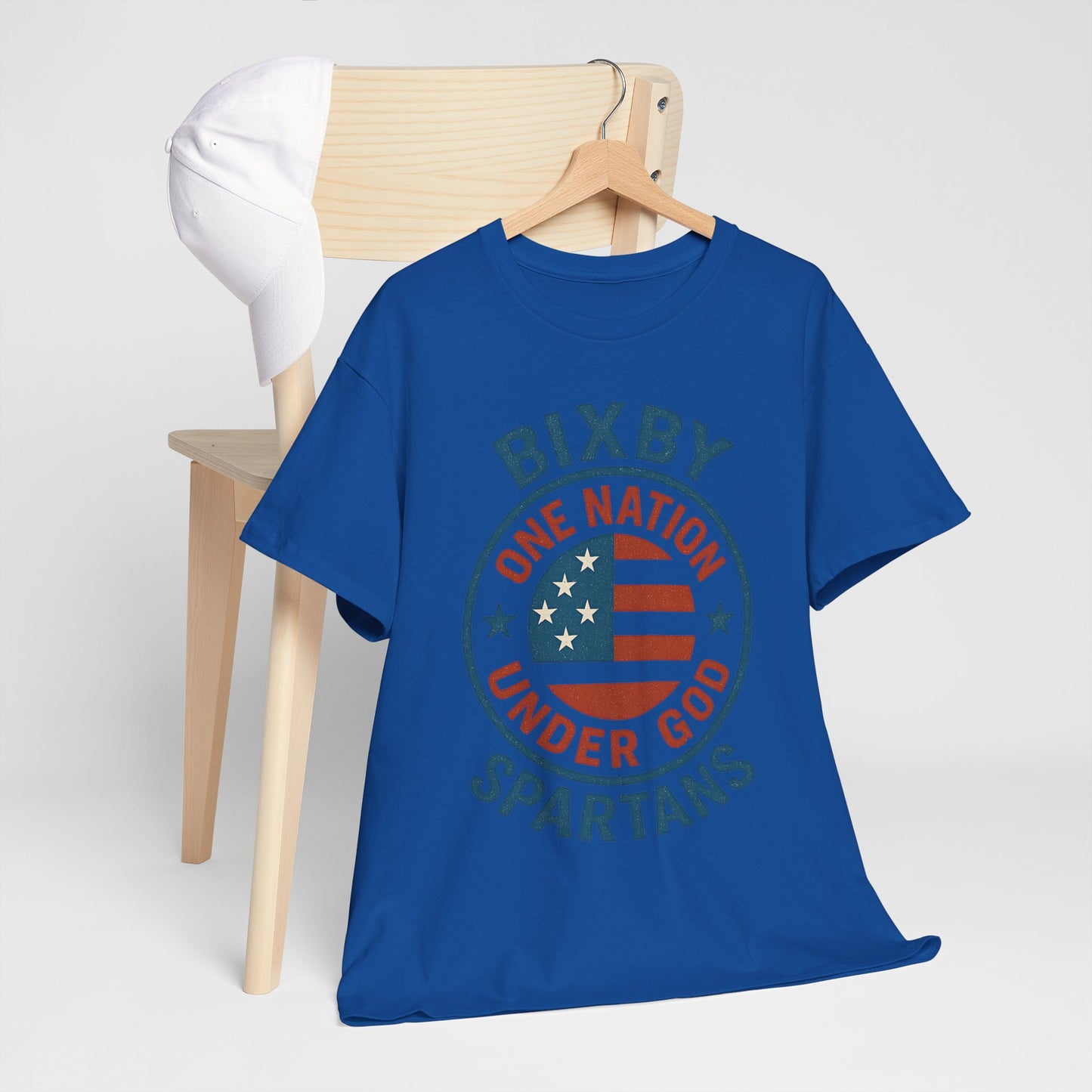 Spartans One Nation Under GOD Gildan Tee
