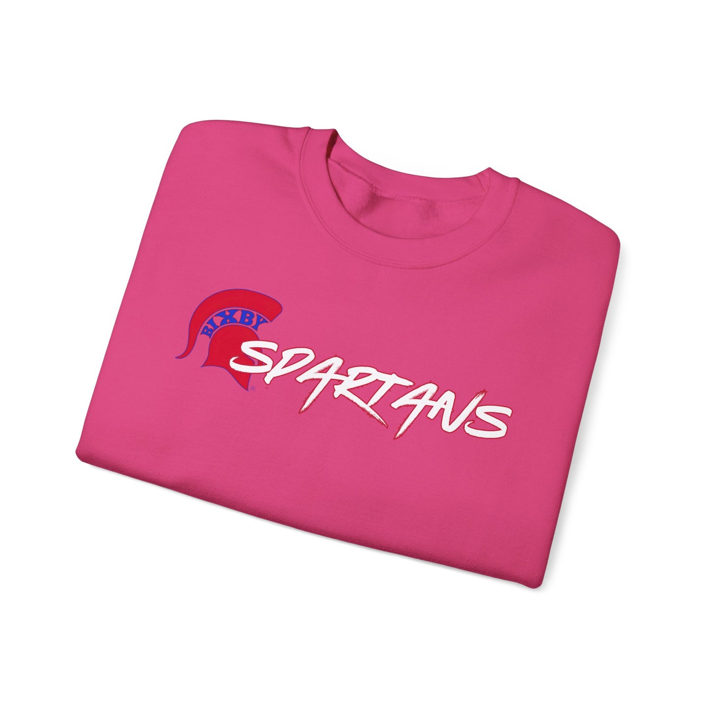 Spartans Red Logo Gildan Sweatshirt