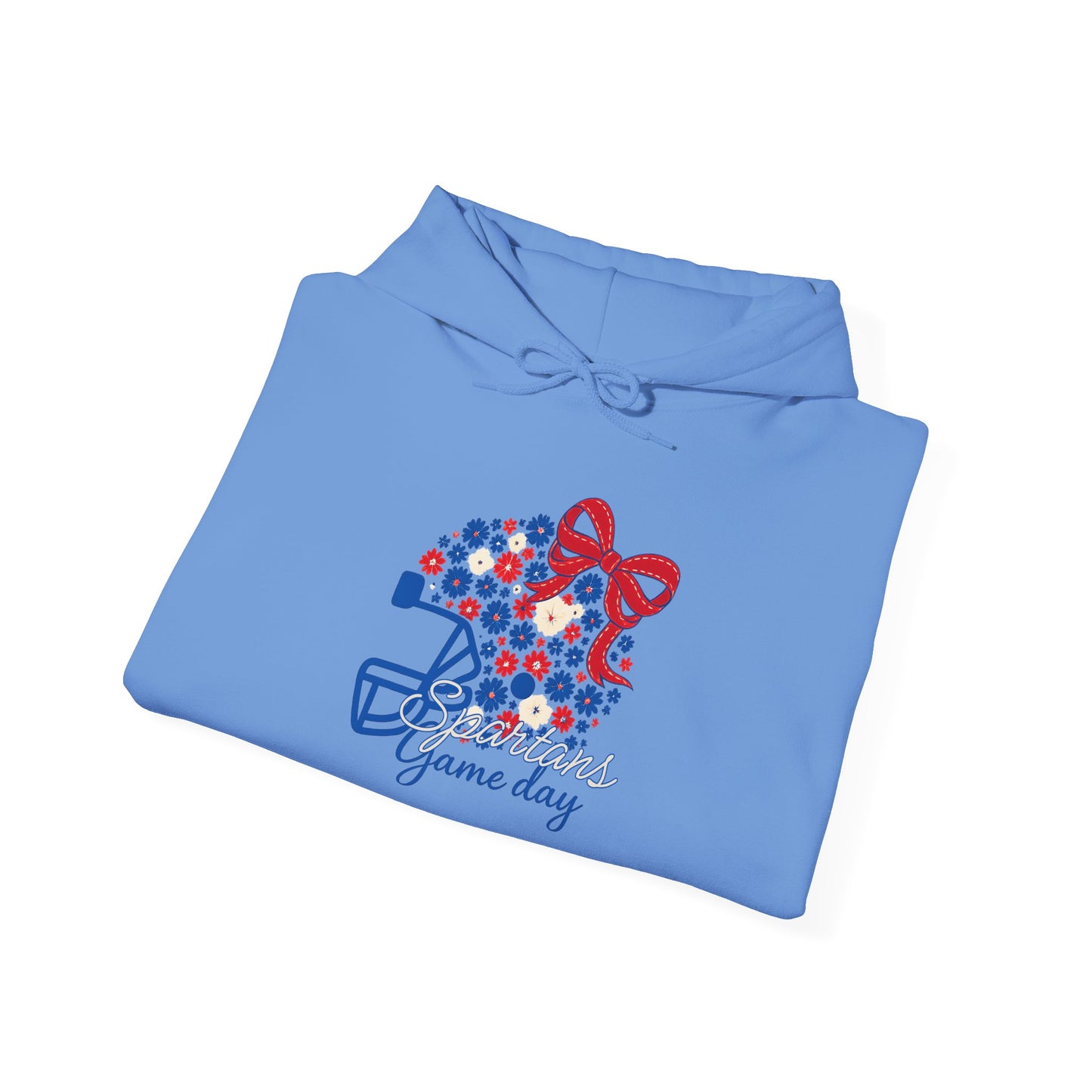 Bixby Spartans Floral Helmet Gameday Hoodie