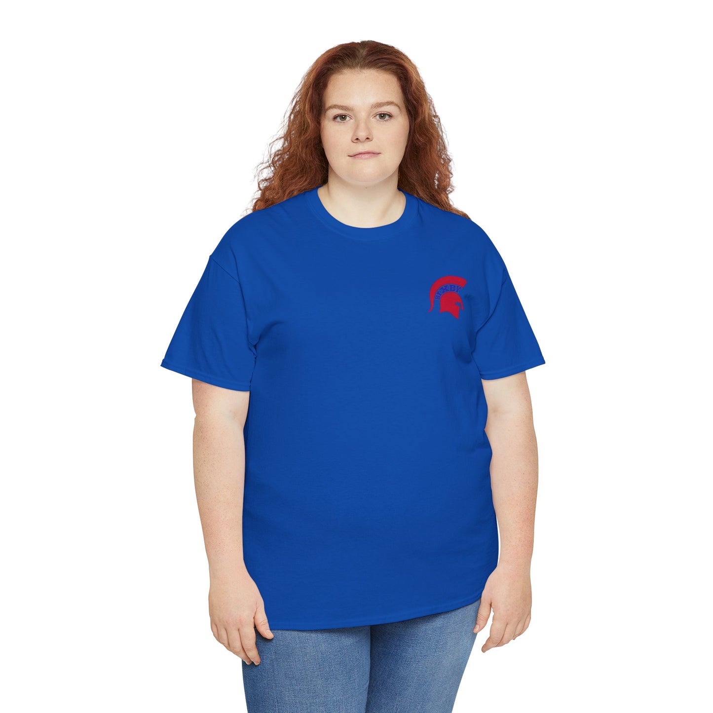 Spartan Red Logo Gildan Tee