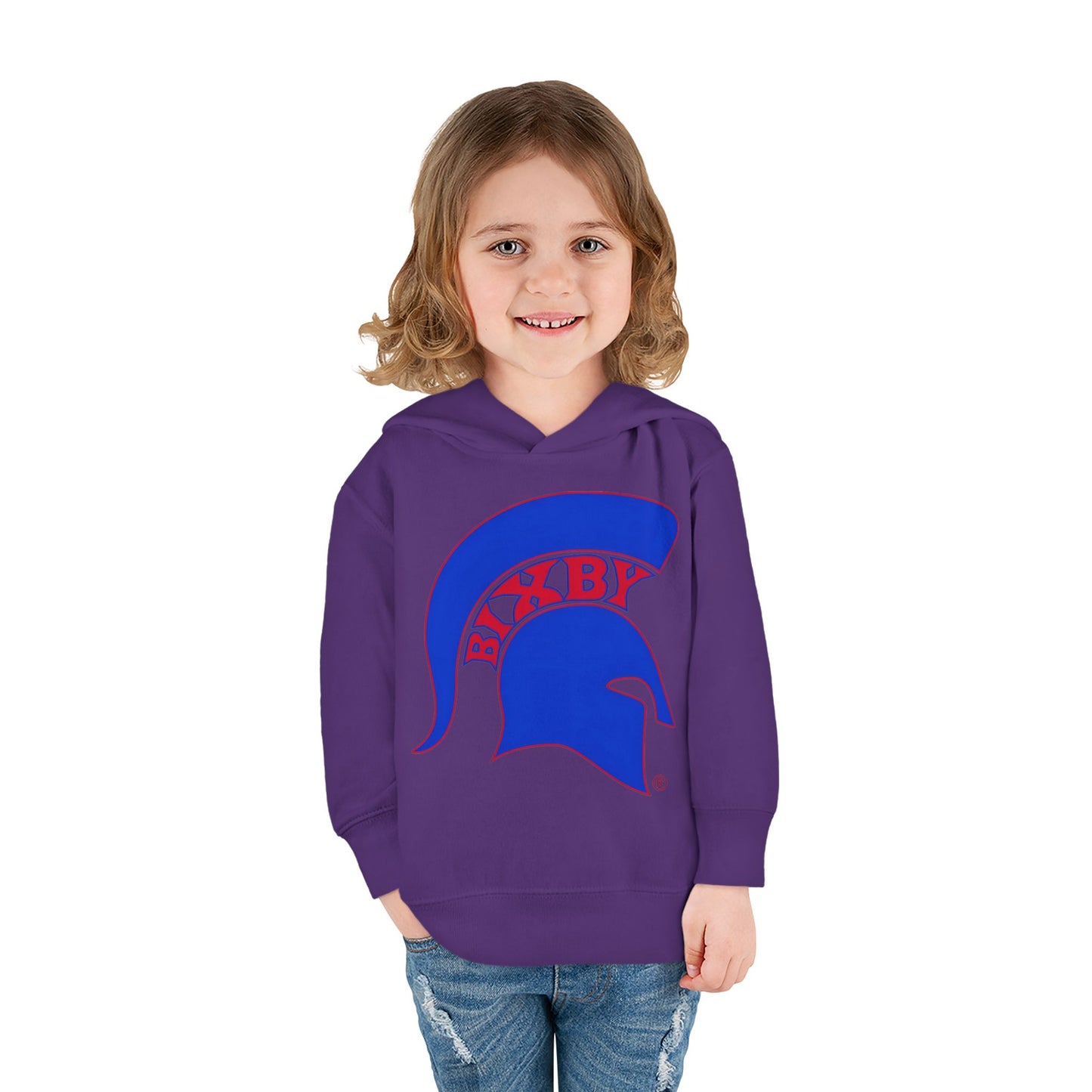 Bixby Blue Logo Toddler Rabbit Skins Sweatshirt