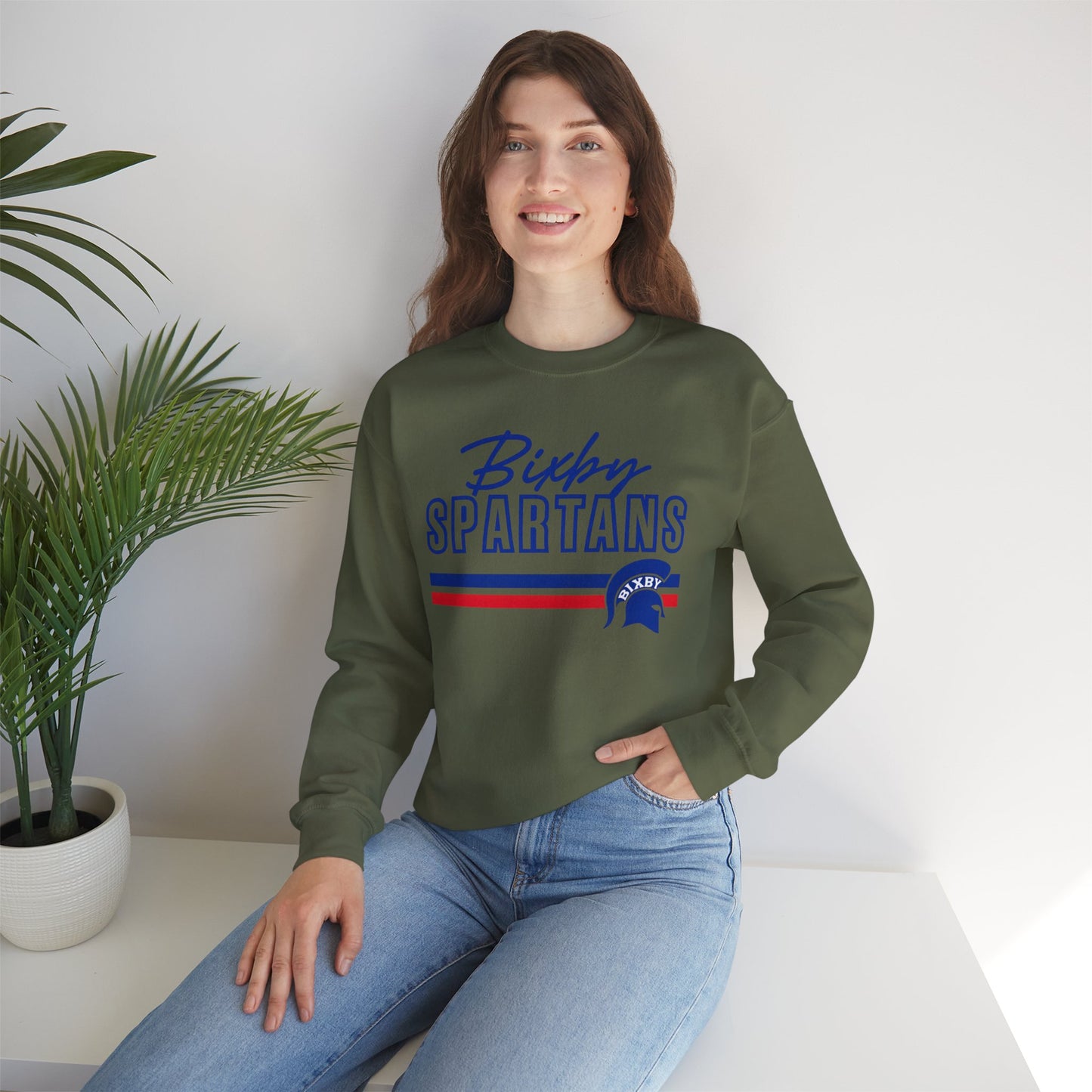 Bixby Spartans Gildan Sweatshirt