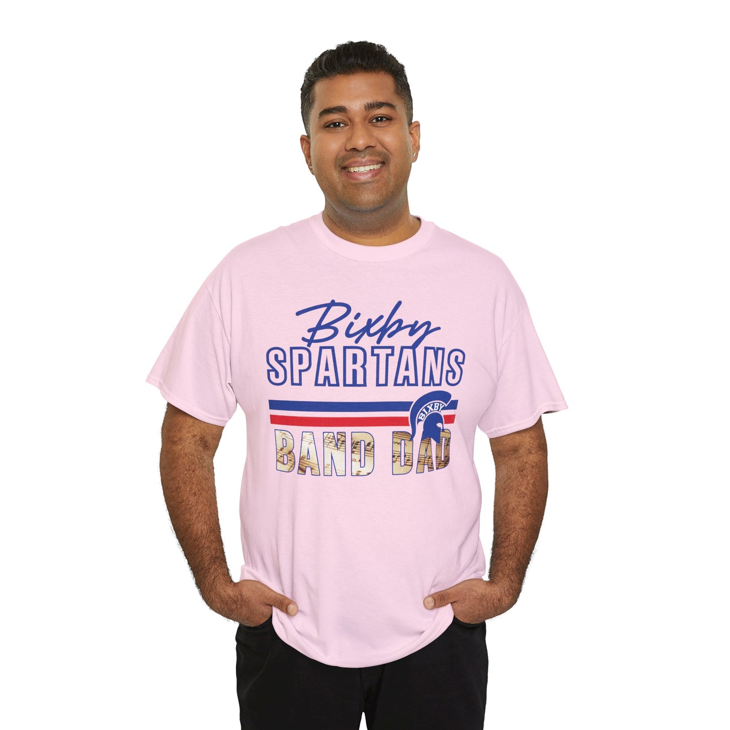 Bixby Spartans Band Dad Gildan Tee