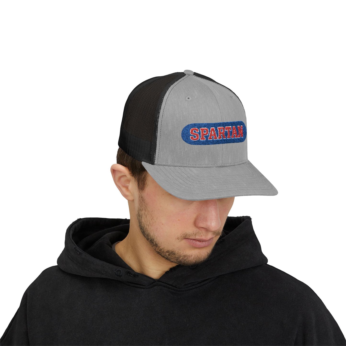Spartan Bold Embroidered Trucker Snapback