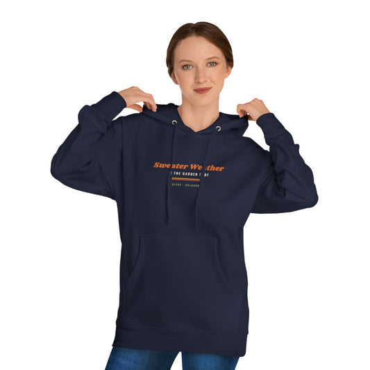 Sweater Weather in the Garden Spot Hoodie in Classic Navy