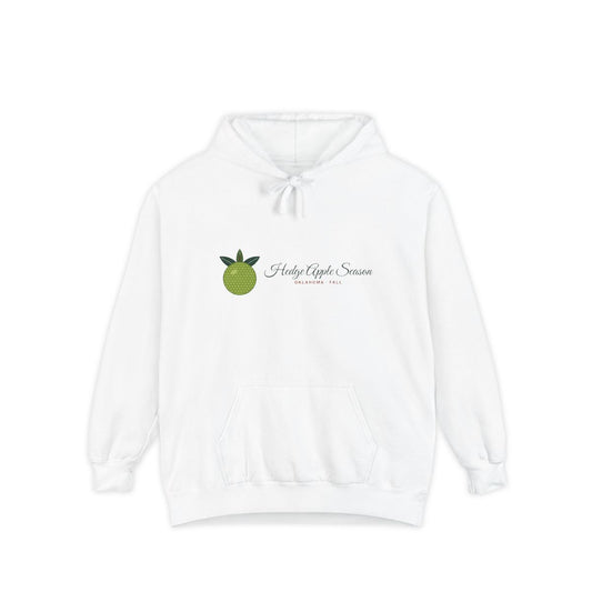 Hedge Apple Season Oklahoma Hoodie | Comfort Colors in White