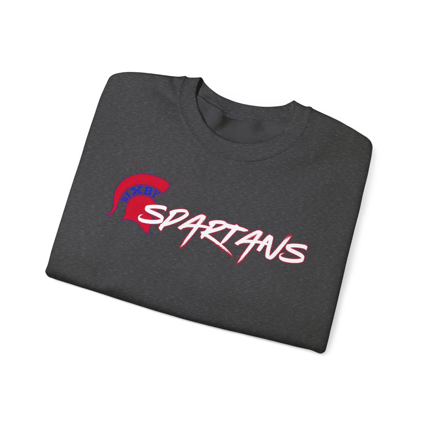 Spartans Red Logo Gildan Sweatshirt
