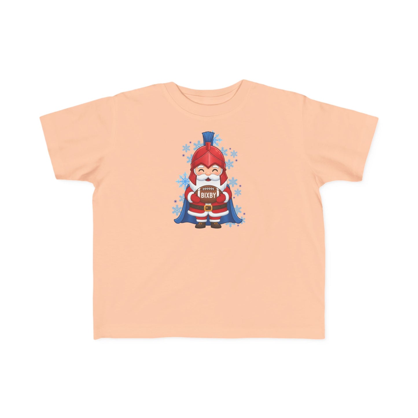 Spartan Football Santa Toddler Rabbit Skins Tee