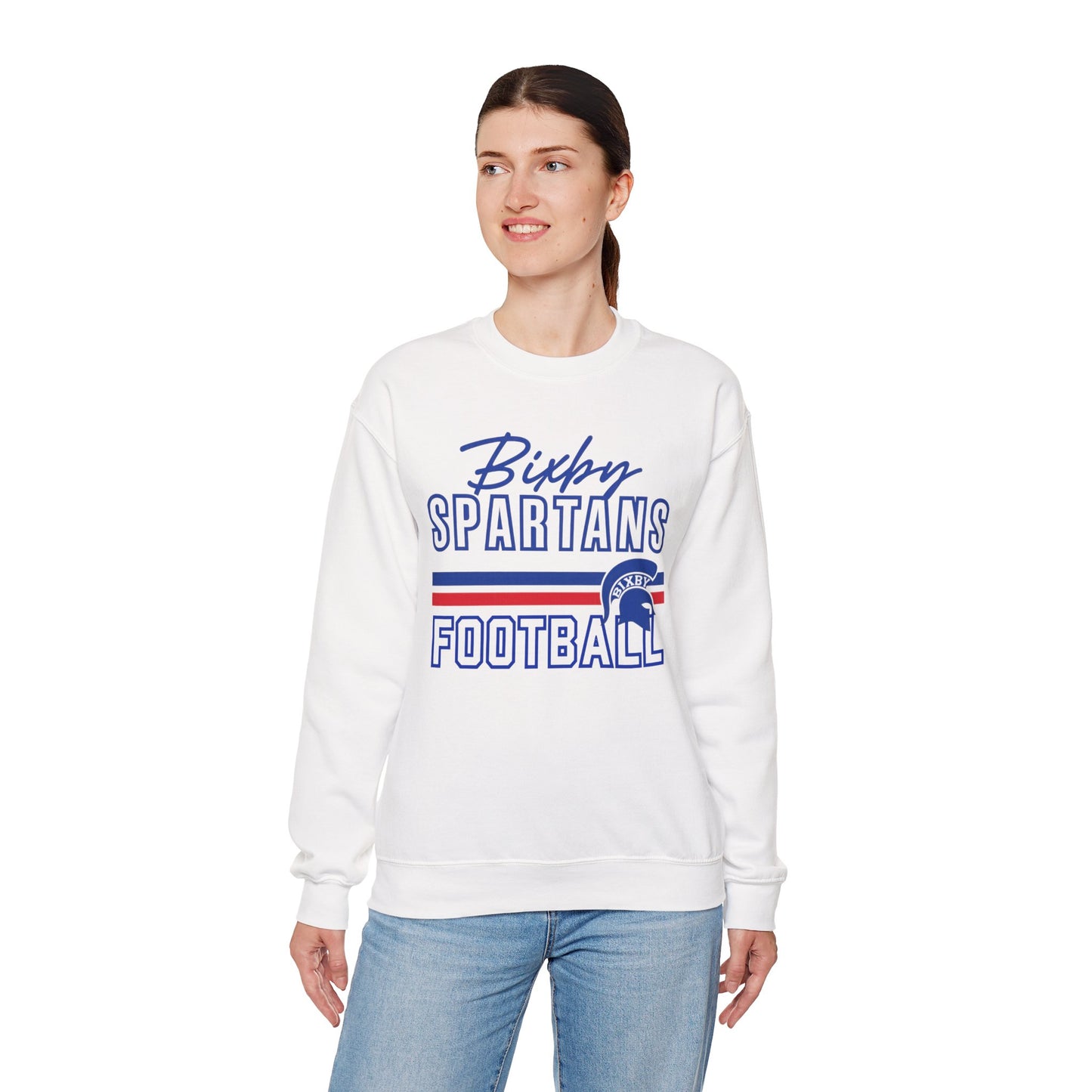 Bixby Spartans Football Gildan Sweatshirt