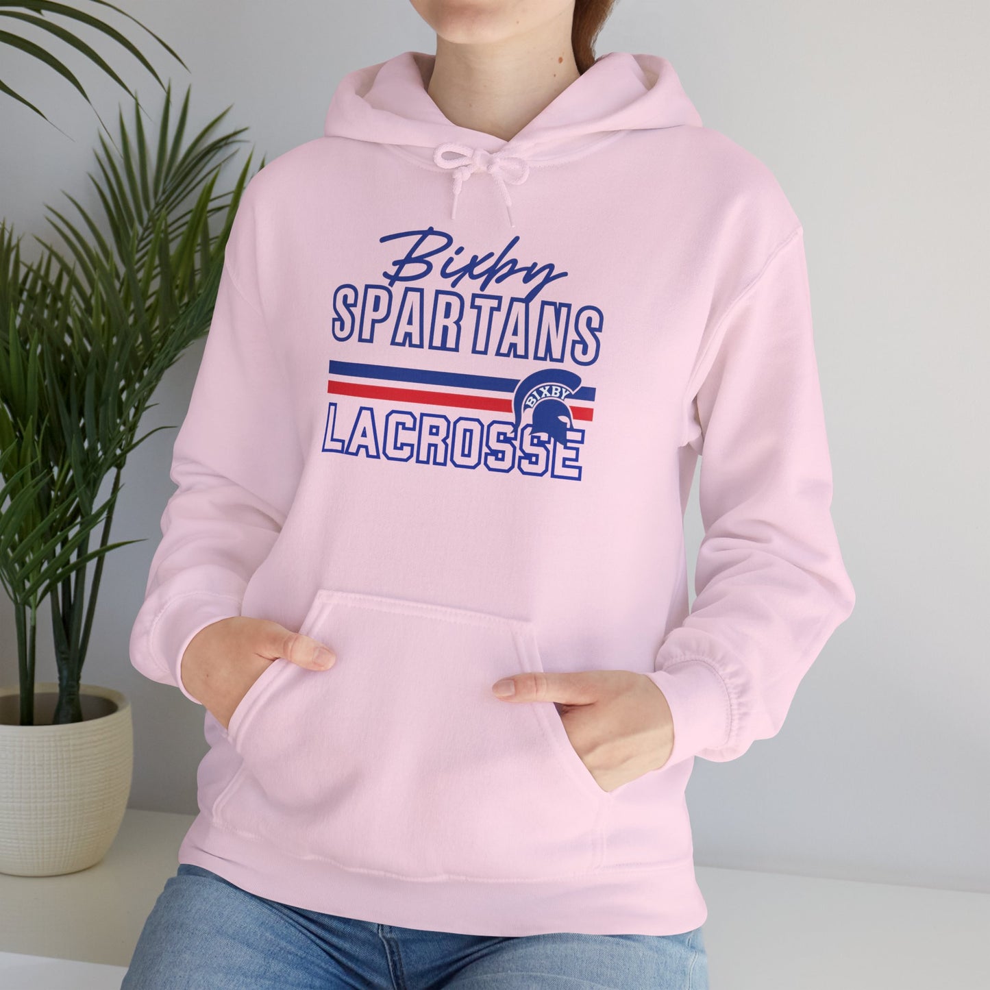 Bixby Spartans Lacrosse Gildan Hoodie