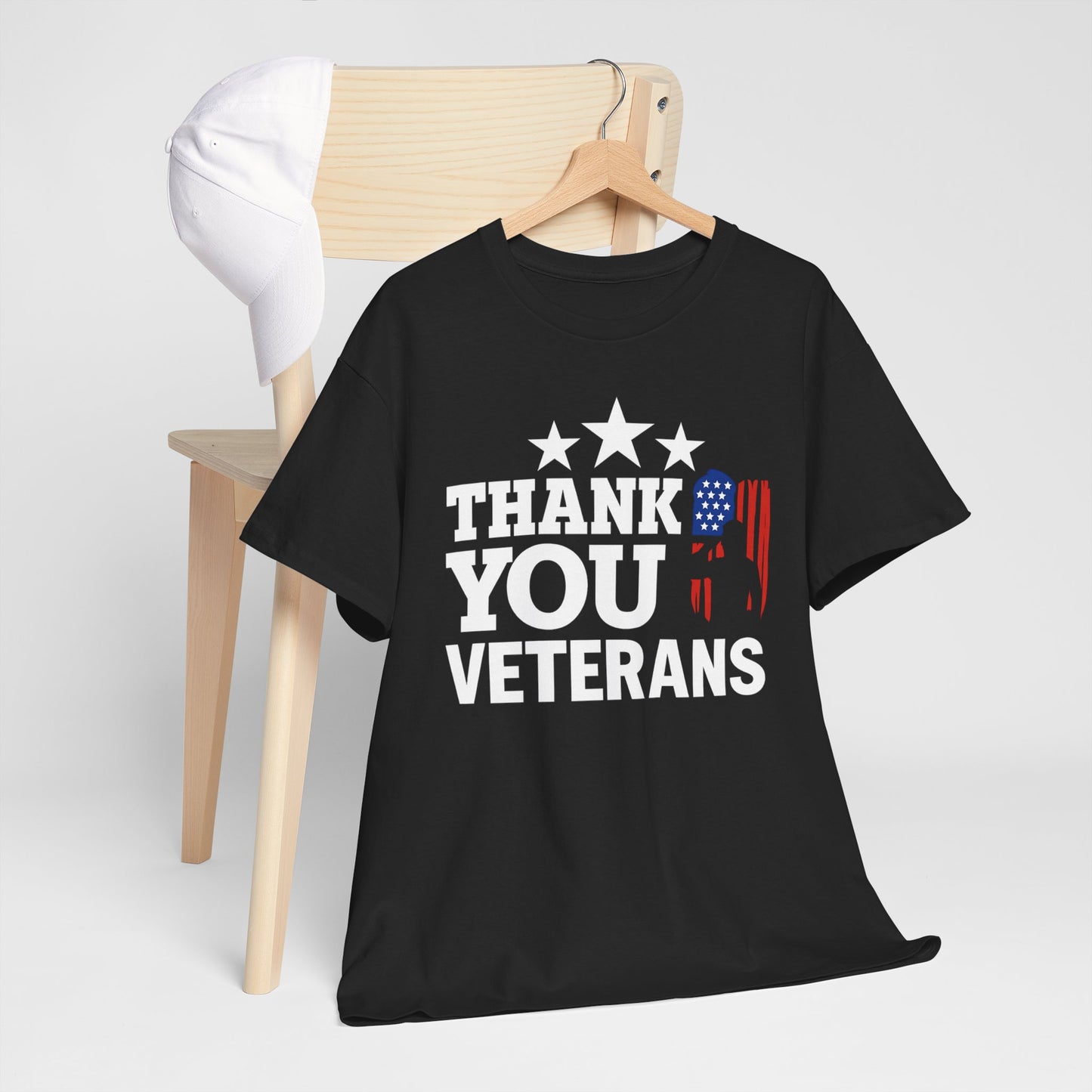 Thank You Veterans Military Appreciation Gildan Tee