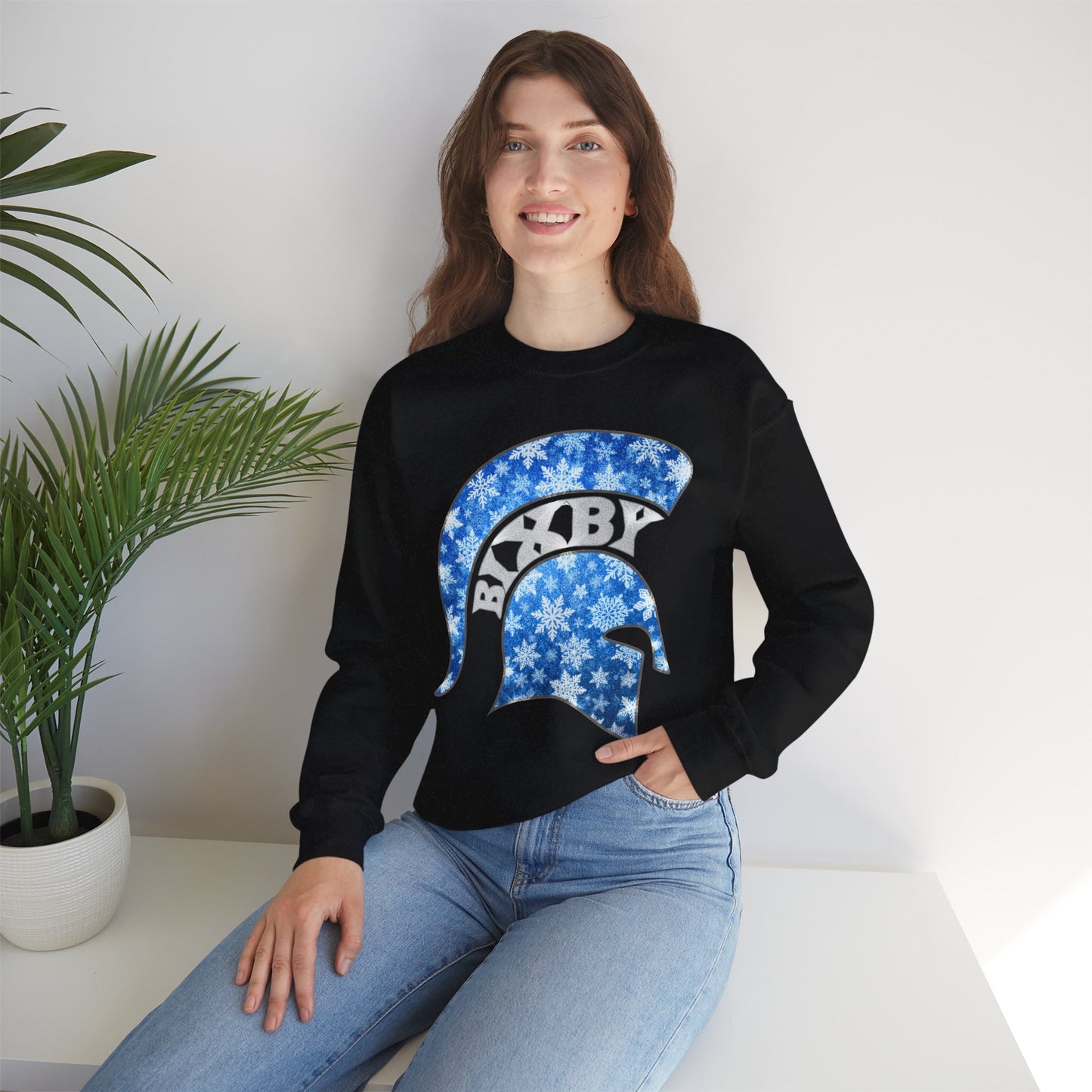 Bixby Spartan Winterfrost Gildan Sweatshirt