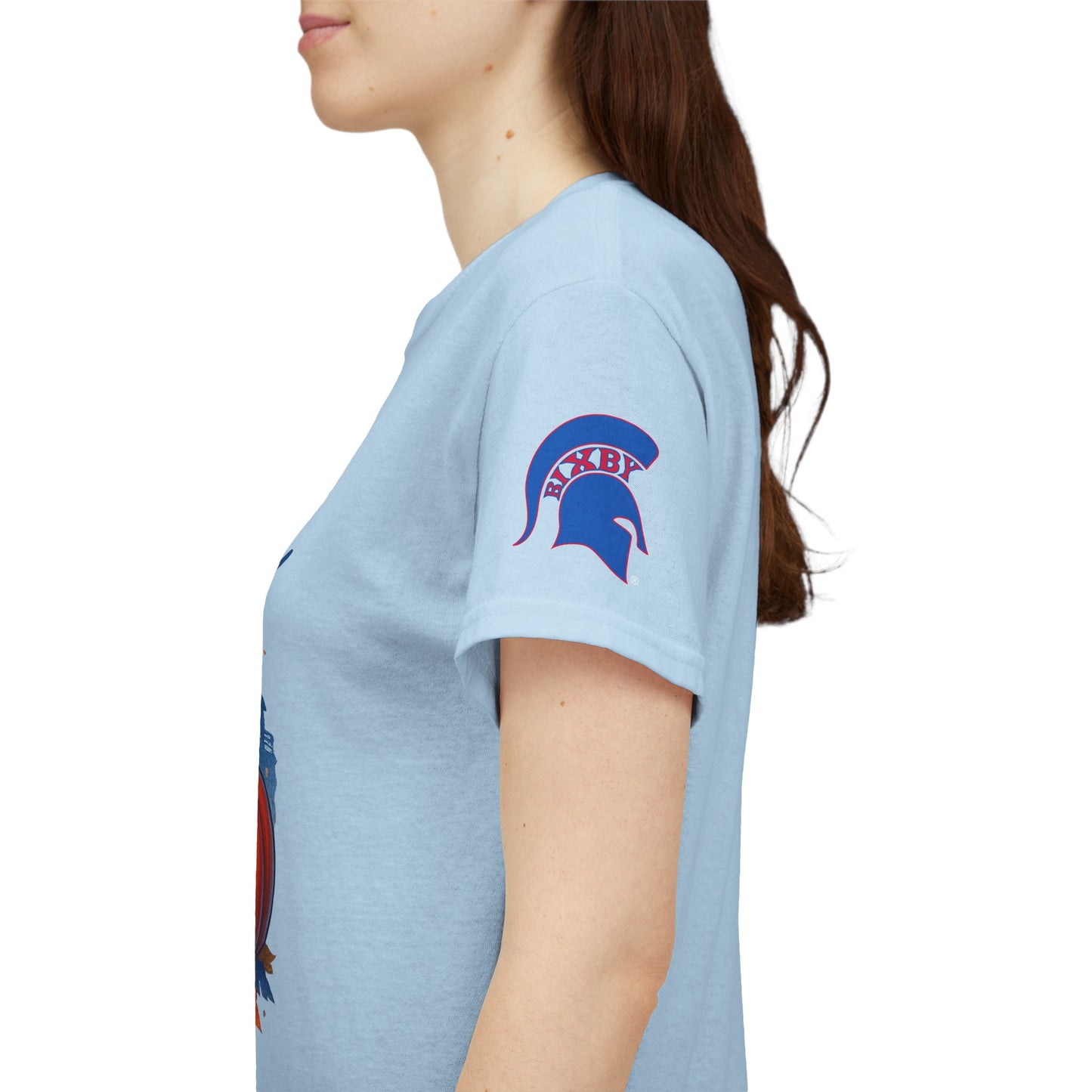 Bixby Football Mom Pumpkin Spice Vibes Gildan Tee