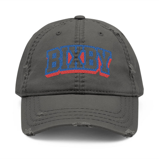 Bixby Embroidered Distressed Classic Ballcap