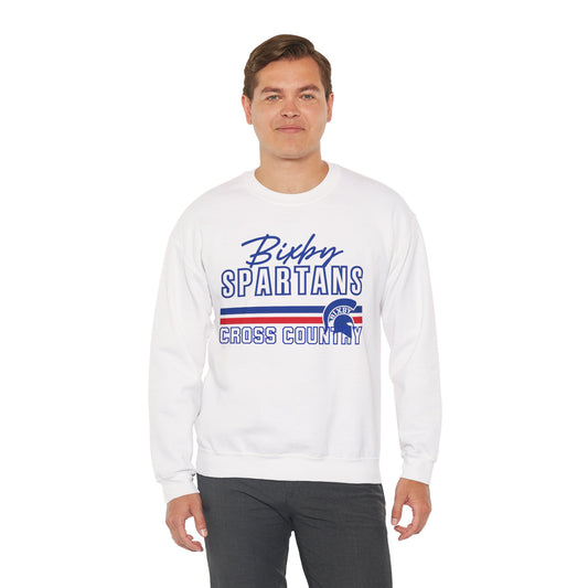 Bixby Spartans Cross Country Gildan Sweatshirt