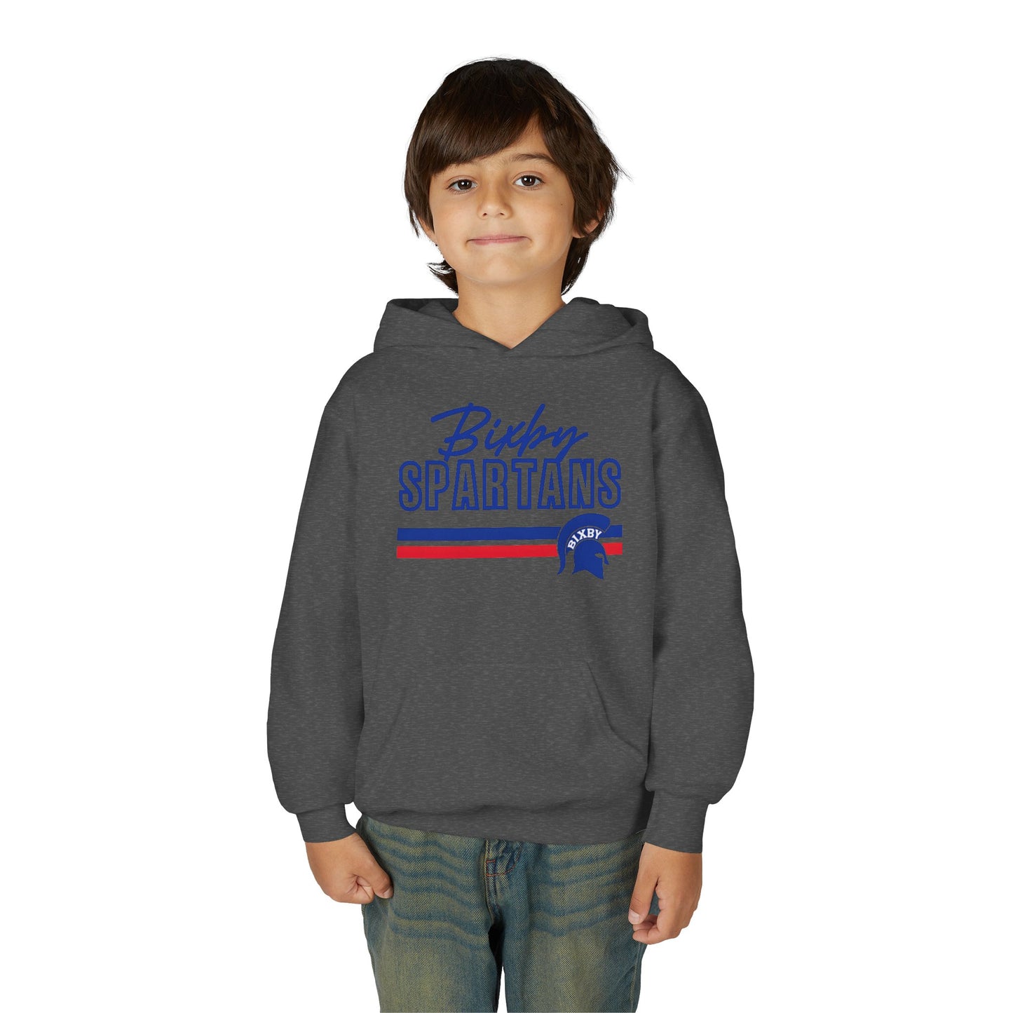 Bixby Spartans Youth Gildan Hoodie