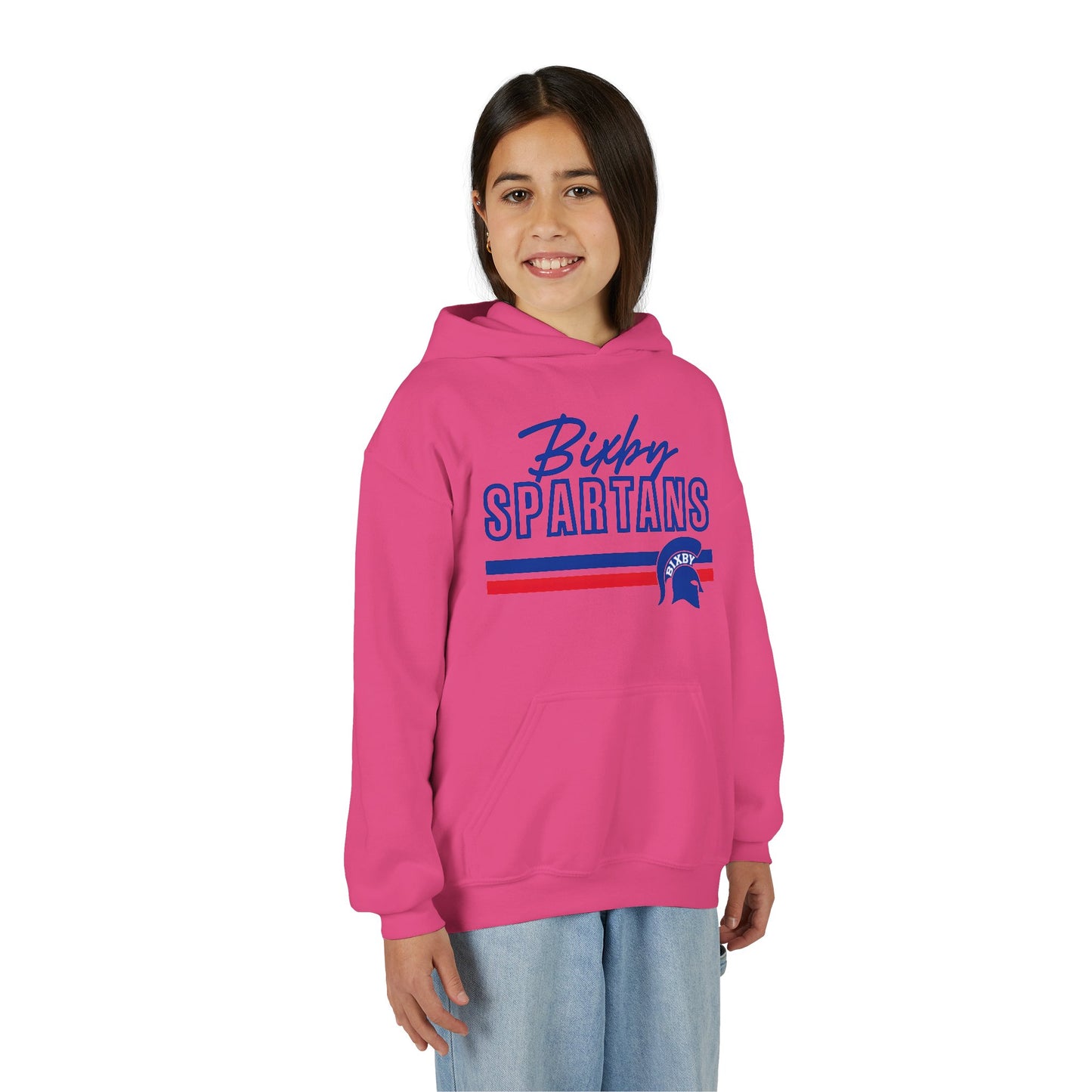 Bixby Spartans Youth Gildan Hoodie