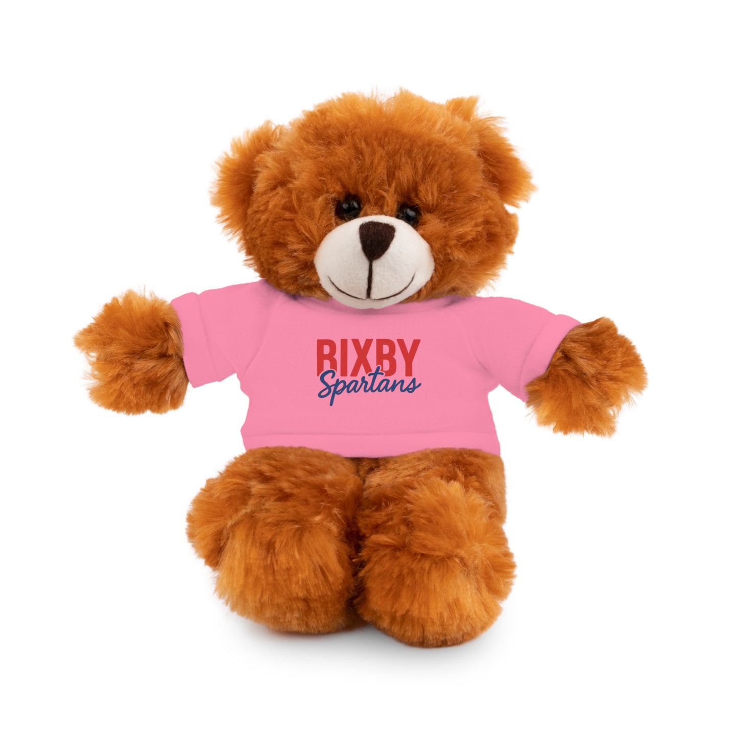 Bixby Spartans Stuffed Animal Logo