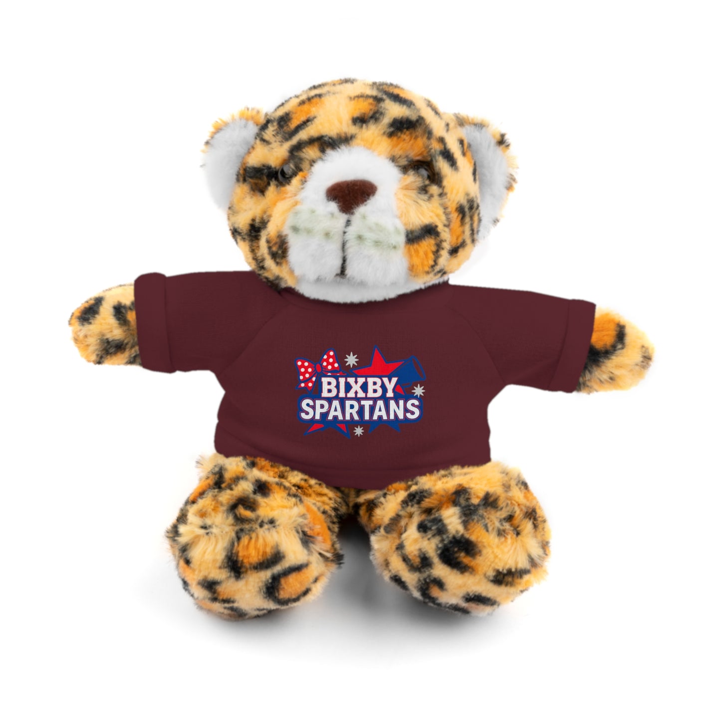 Spartan Cheer Stuffed Animal Logo