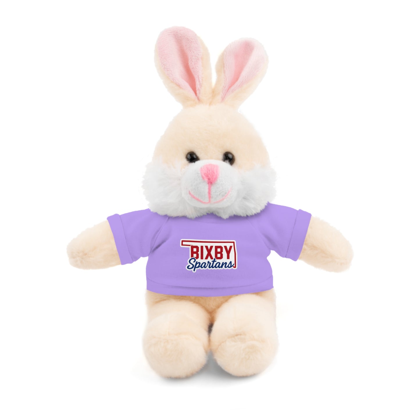 Bixby Oklahoma Spartan Stuffed Animal Logo