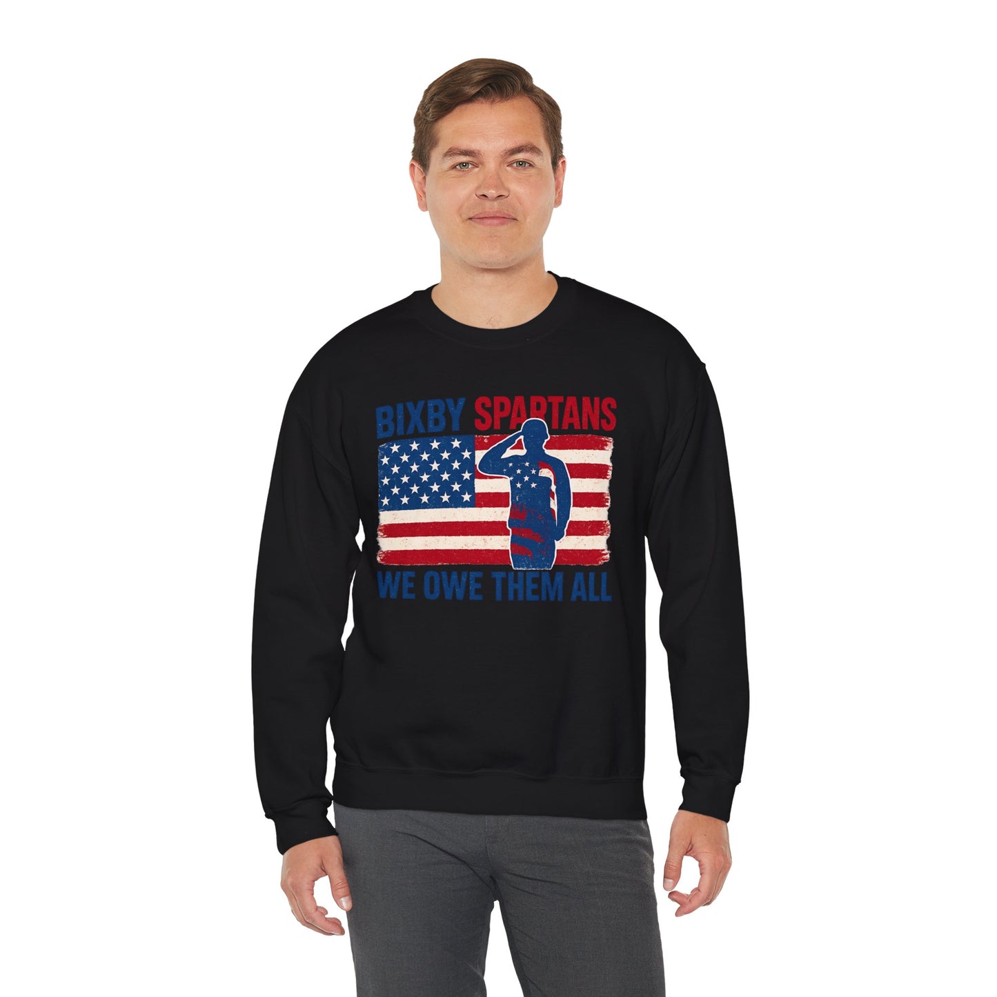 Bixby We Owe Them All Gildan Sweatshirt