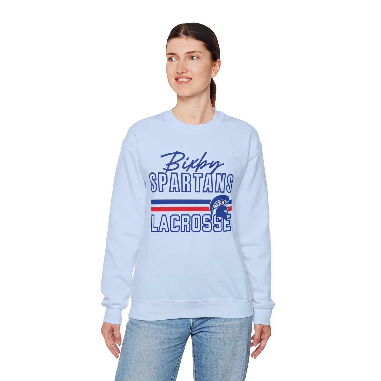 Bixby Spartans Lacrosse Gildan Sweatshirt