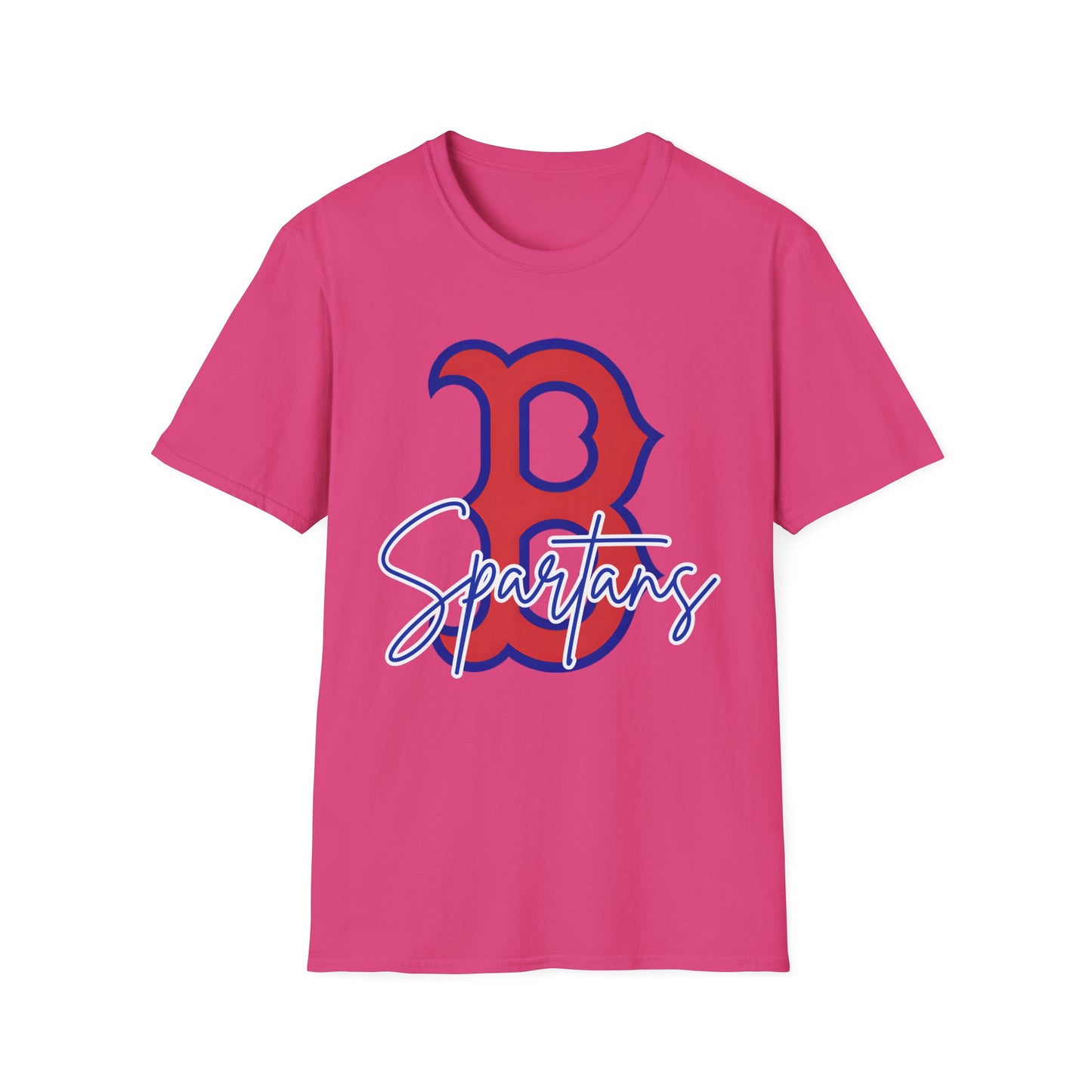 Spartans Script 'B' Softstyle Gildan Tee