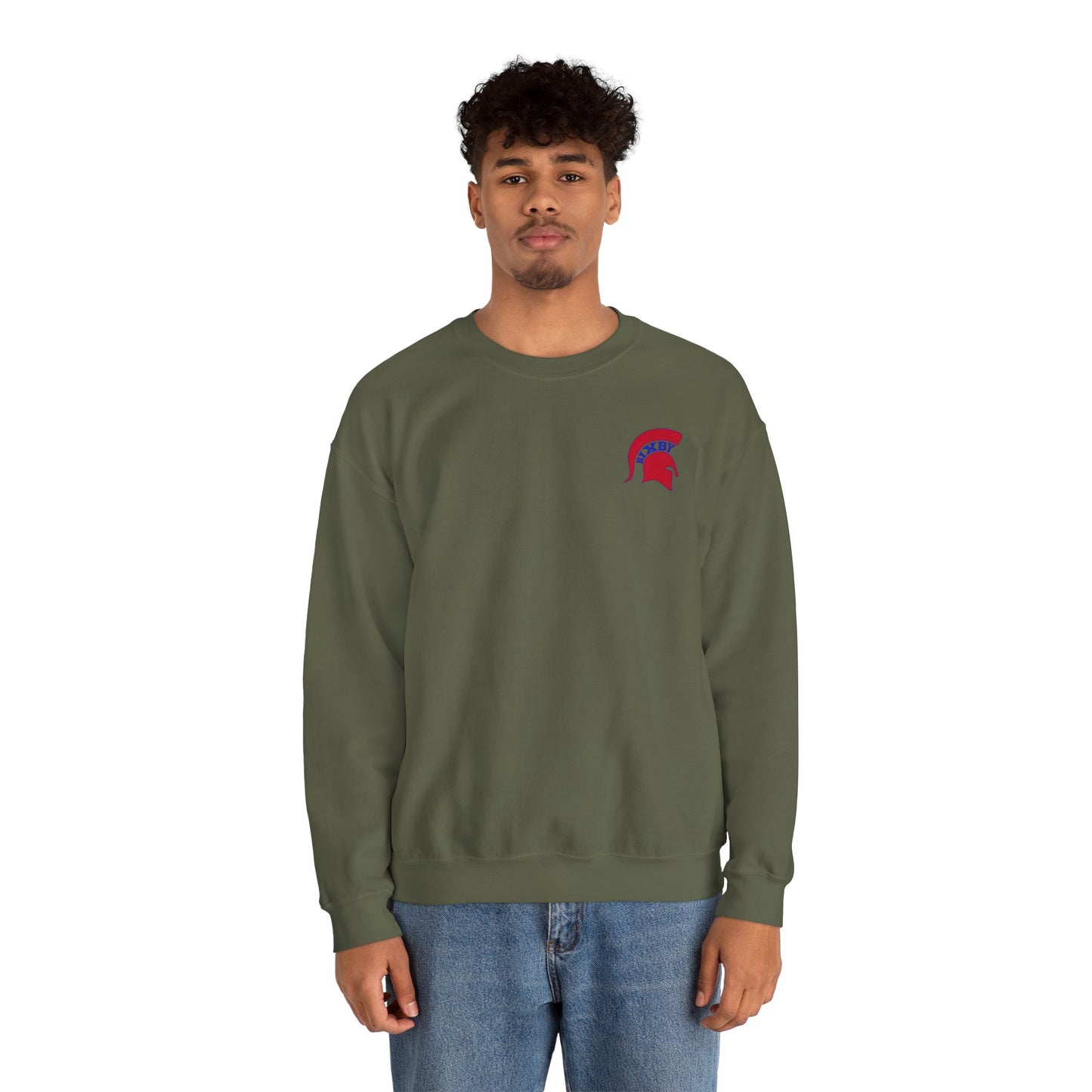 Spartan Red Logo Gildan Sweatshirt