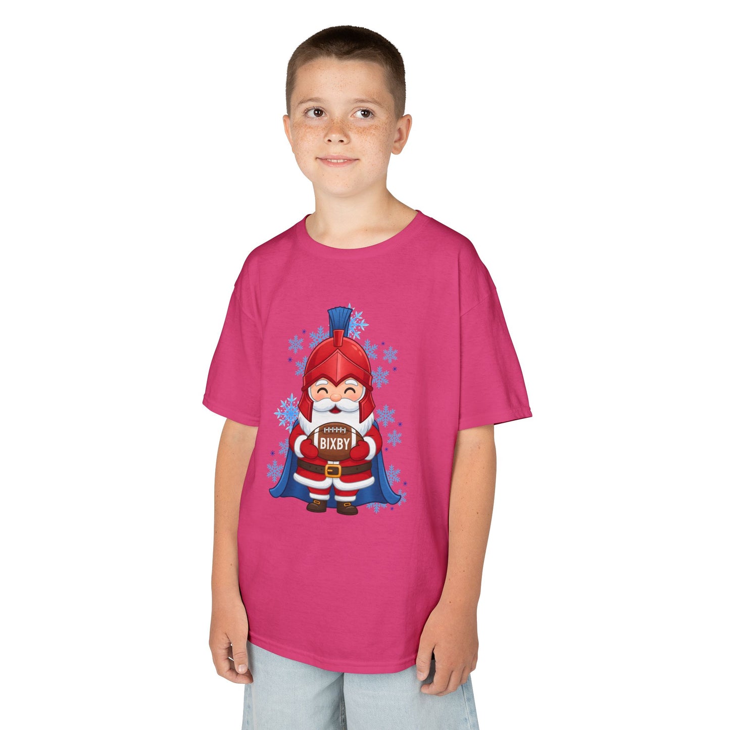 Spartan Football Santa Youth Gildan Tee