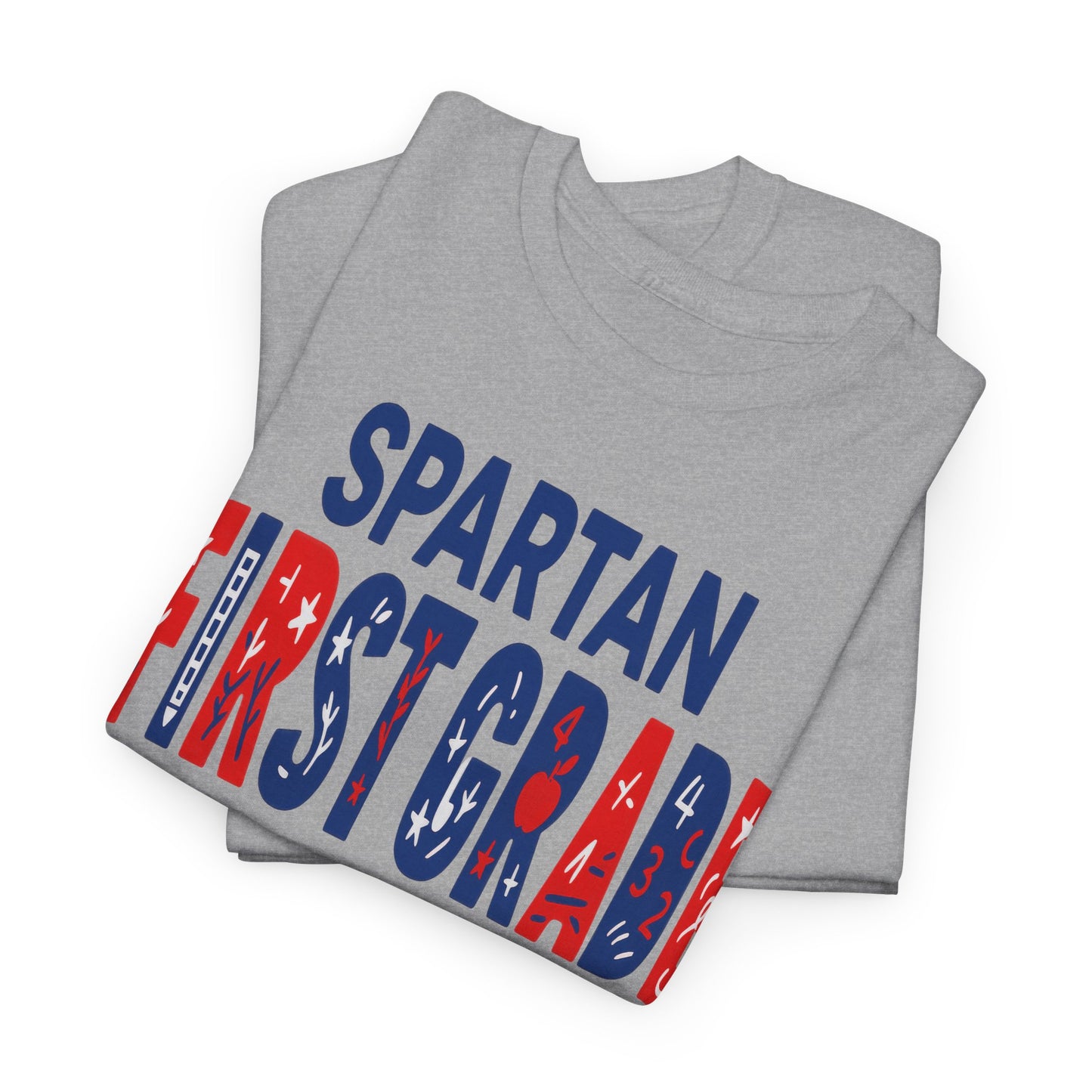 First Grade Spartan Gildan Tee