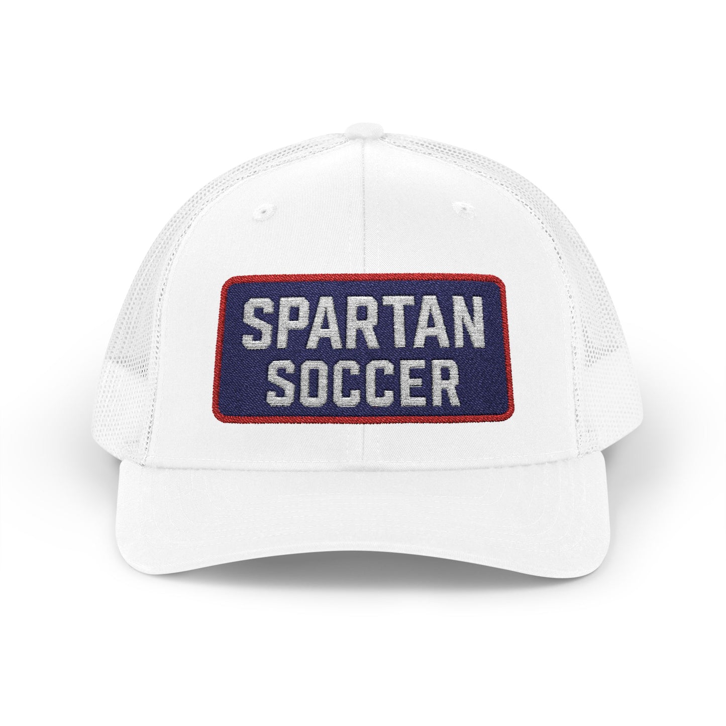 Spartan Soccer Embroidered Trucker Hat