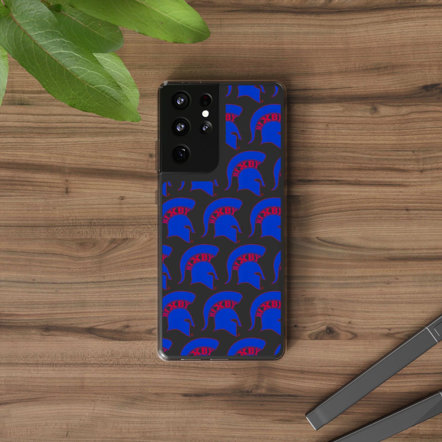 Spartan Blue Logo Clean Samsung Phone Case