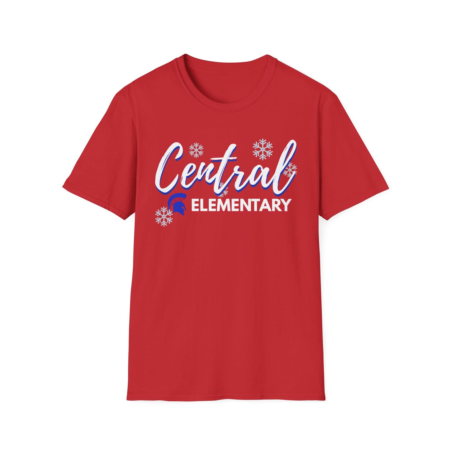 Bixby Spartan Central Elementary Snow Day Softstyle Tee