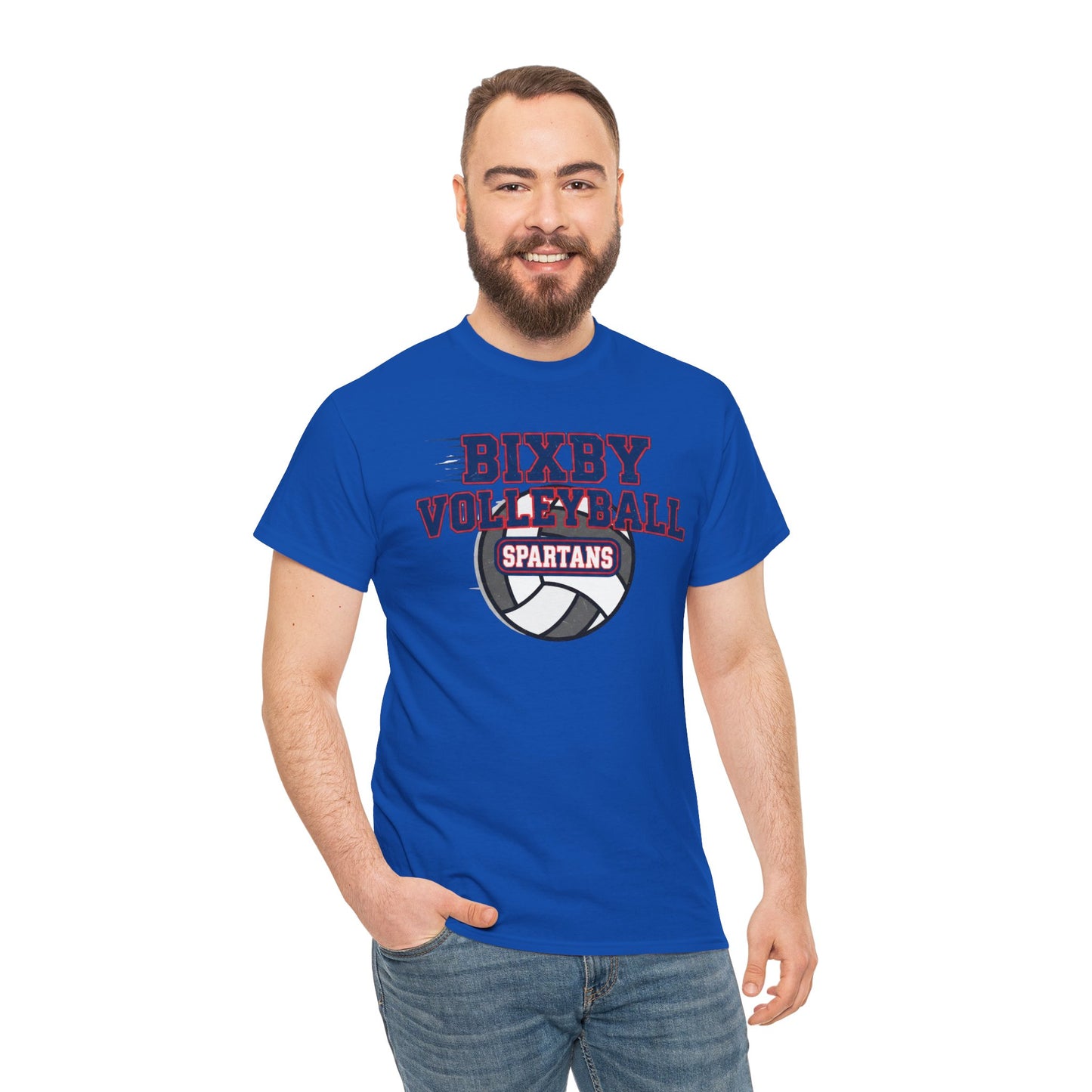 Bixby Spartan Volleyball Tee