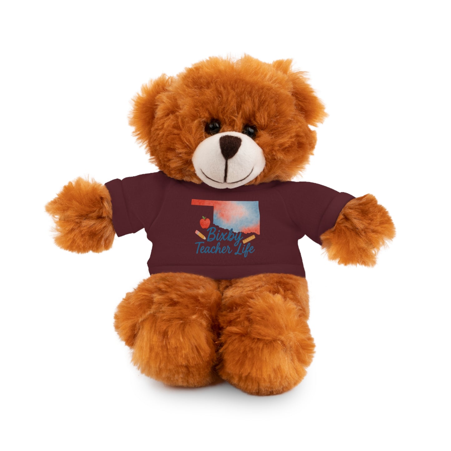 Bixby Oklahoma Teacher Life Stuffed Animal