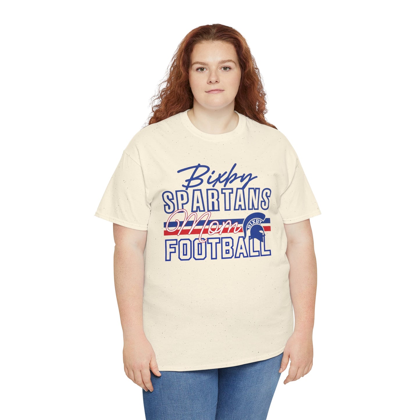 Bixby Spartans Football Mom Gildan Tee