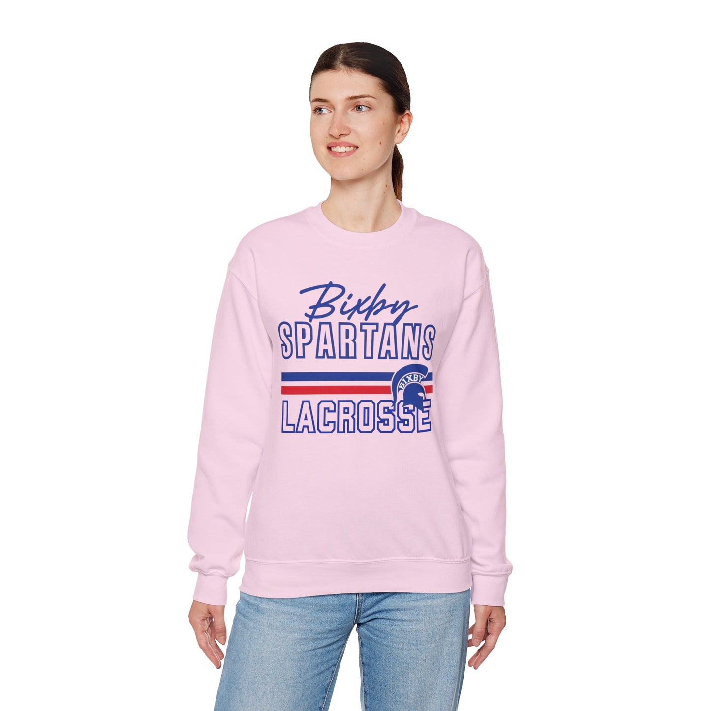 Bixby Spartans Lacrosse Gildan Sweatshirt
