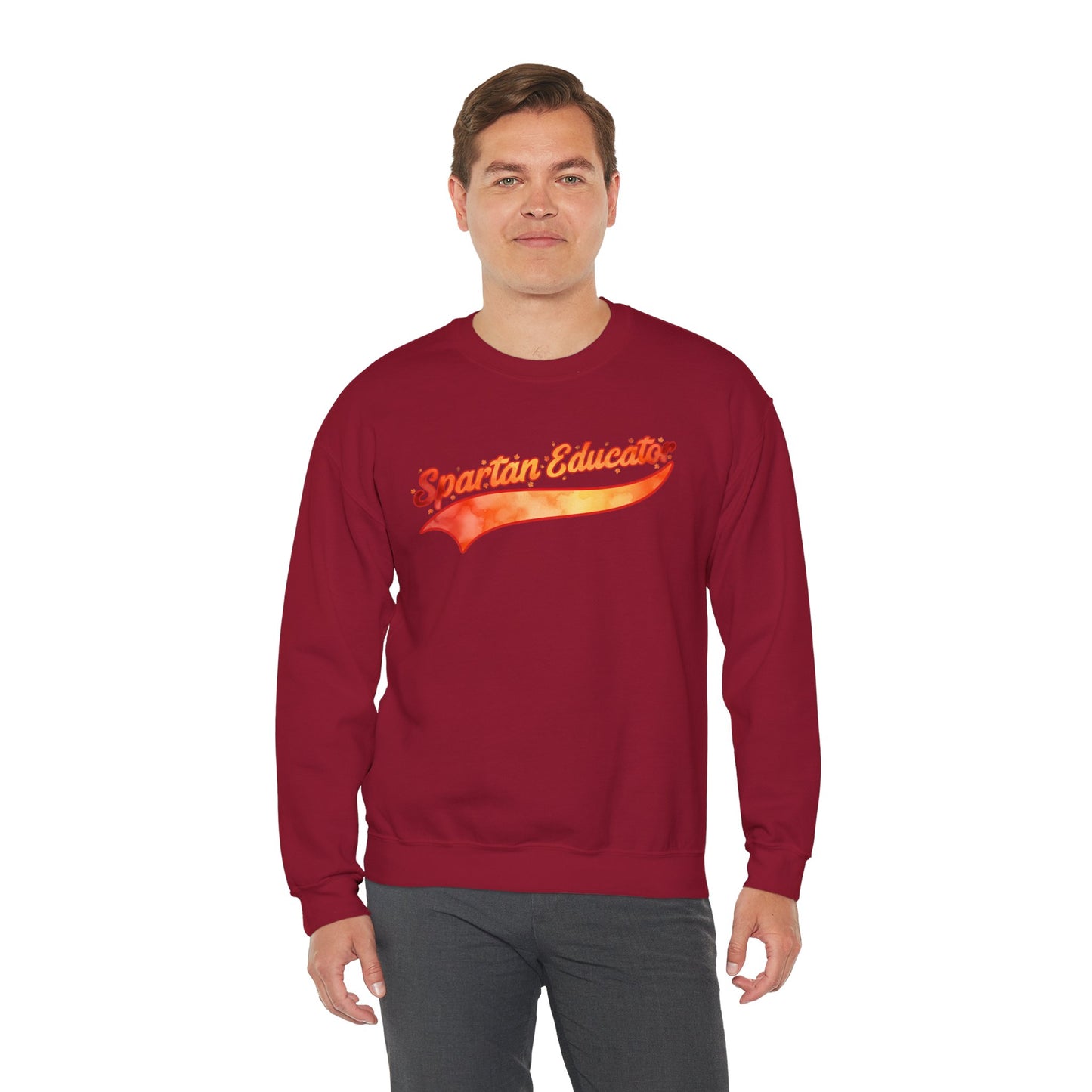 Spartan Educator Fall Design Gildan Sweatshirt