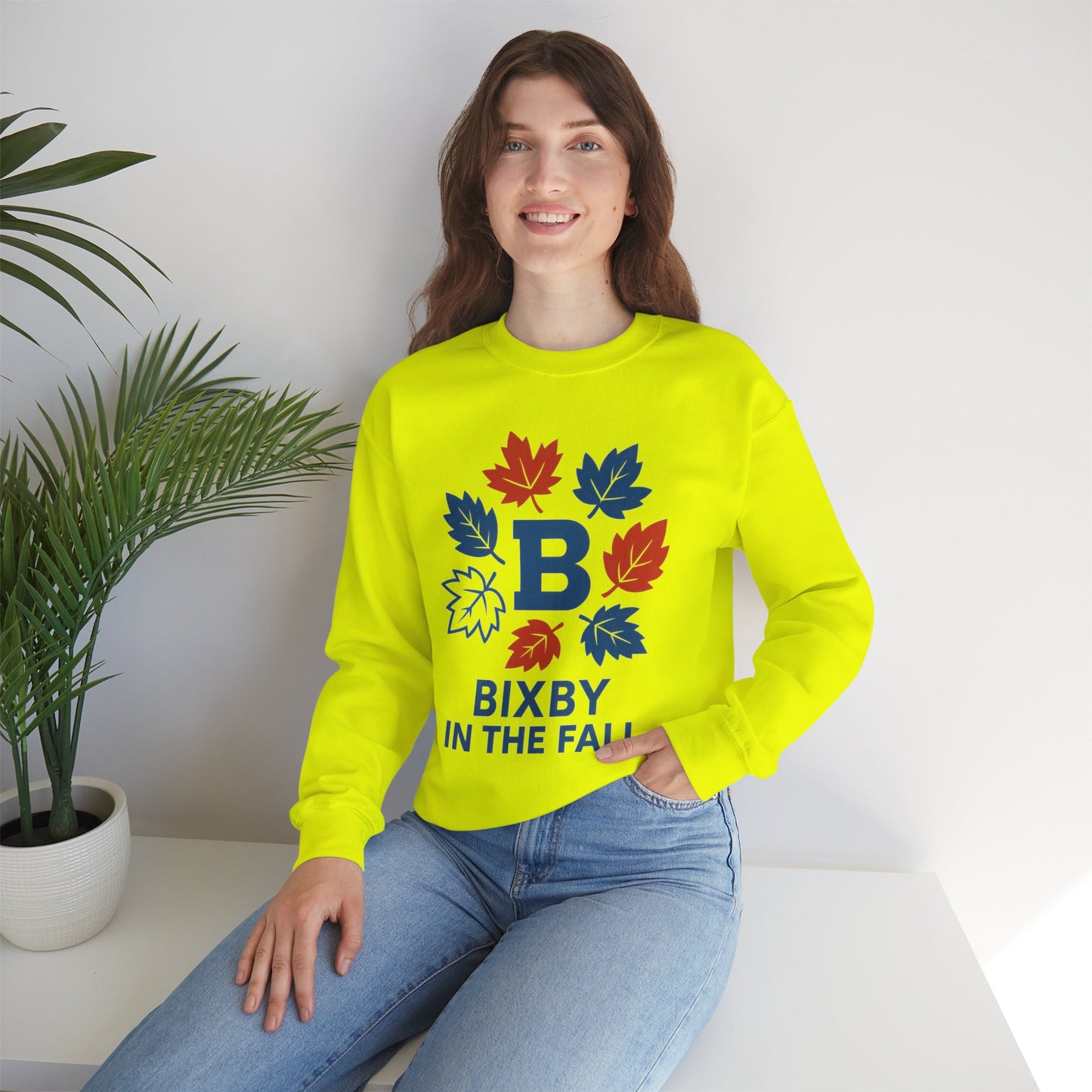 Bixby In The Fall Gildan Sweatshirt