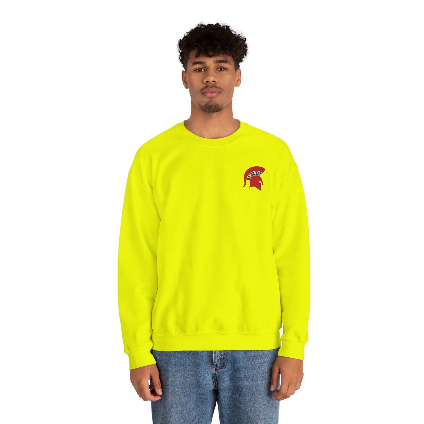 Spartan Red Logo Gildan Sweatshirt