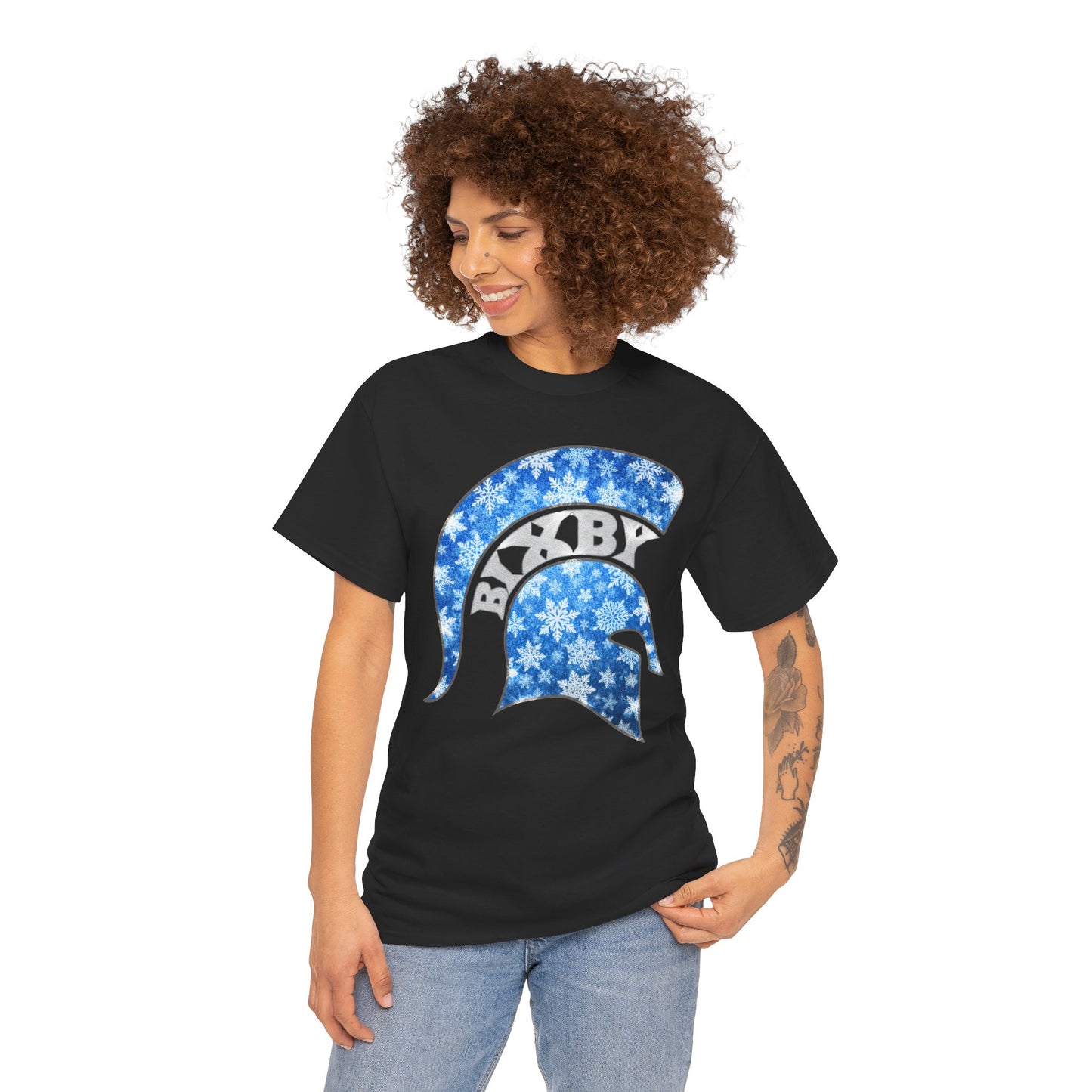 Bixby Spartan Winterfrost Gildan Tee