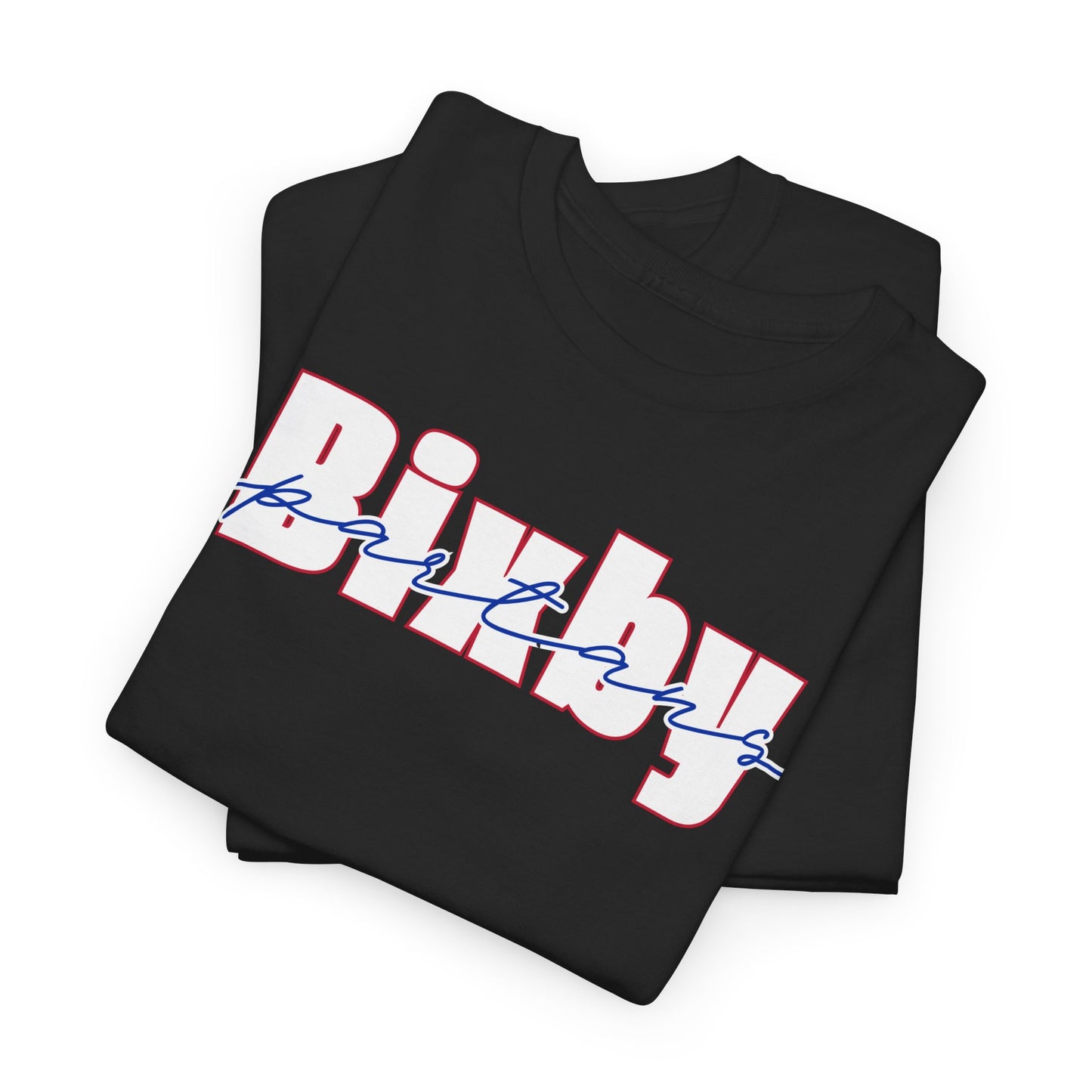 Bixby Spartans Cursive Gildan Tee