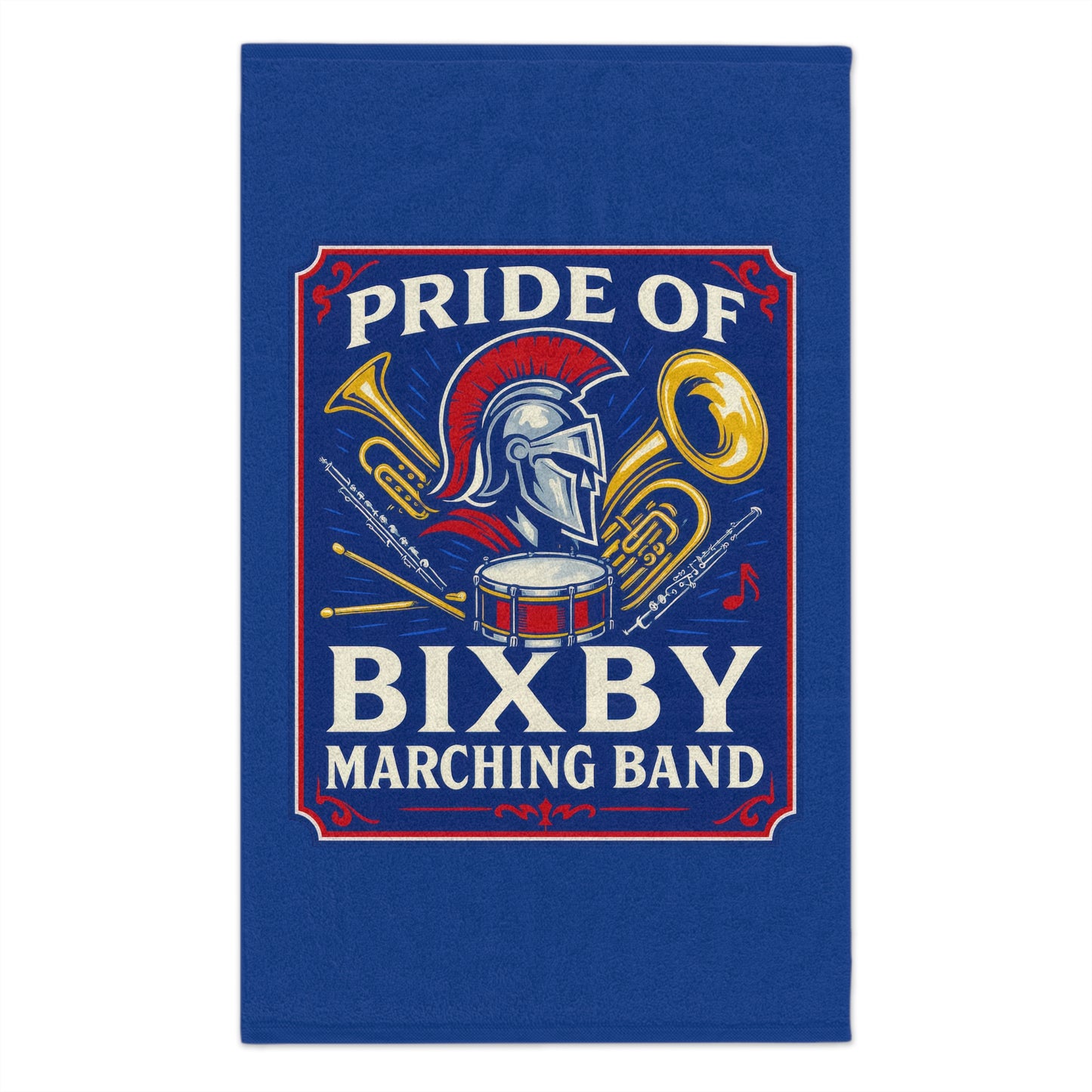 Pride of Bixby Marching Band Rally Towel