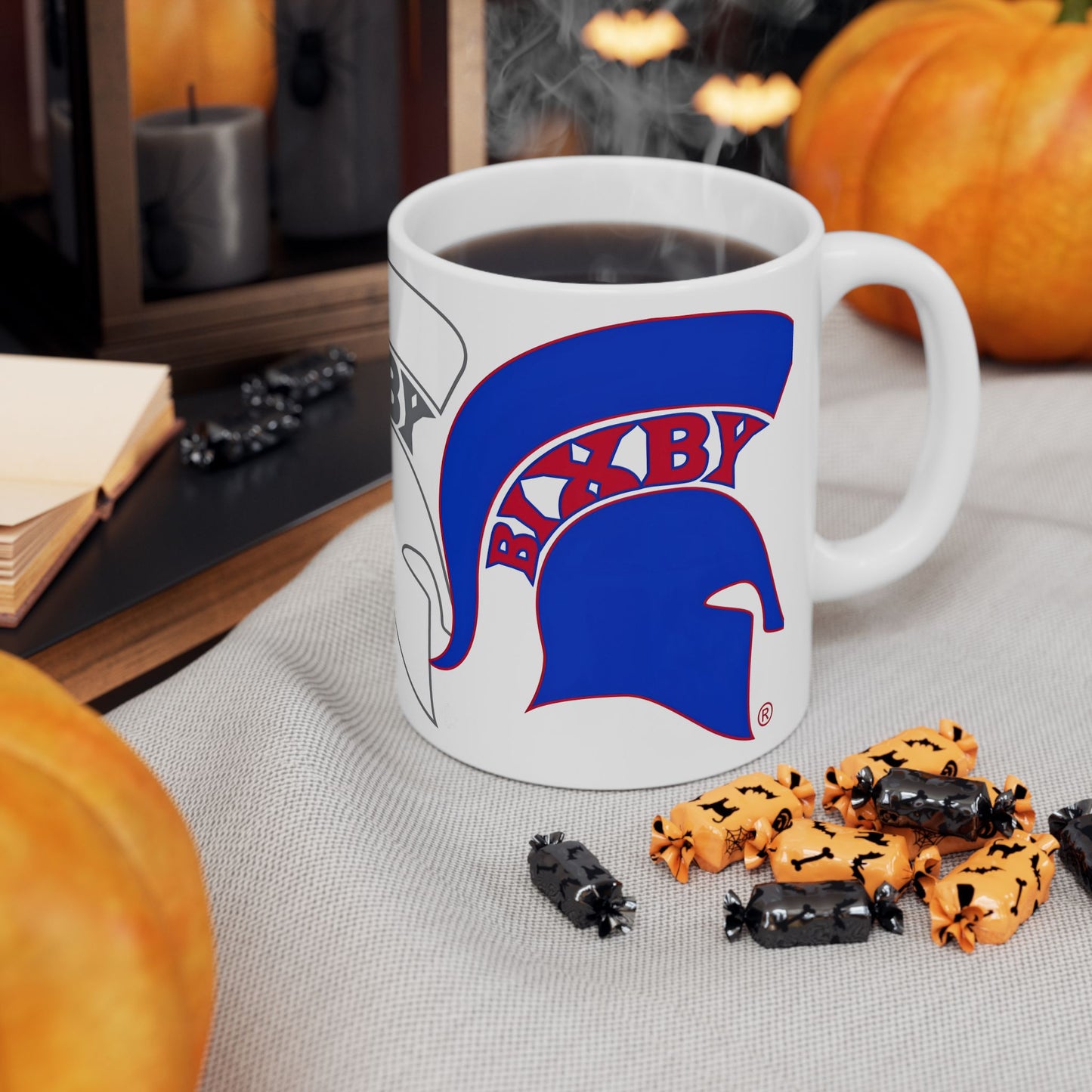Spartan Red White & Blue Coffee Mug