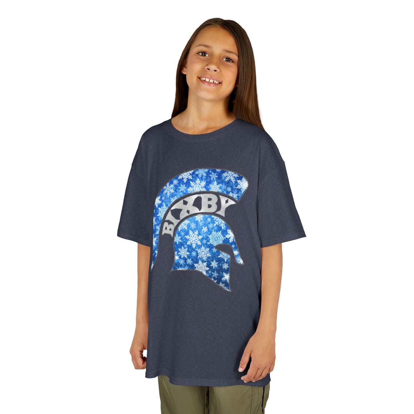 Bixby Spartan Winterfrost Youth Gildan Tee